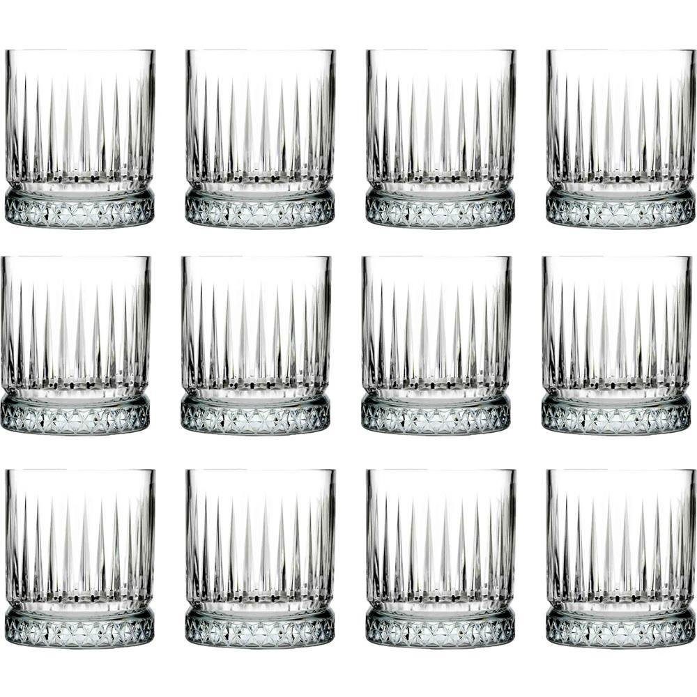 Pasabahce Schnapsglas Pasabahce Whiskybecher 355 ml Elysia12er Set, Kristallglas