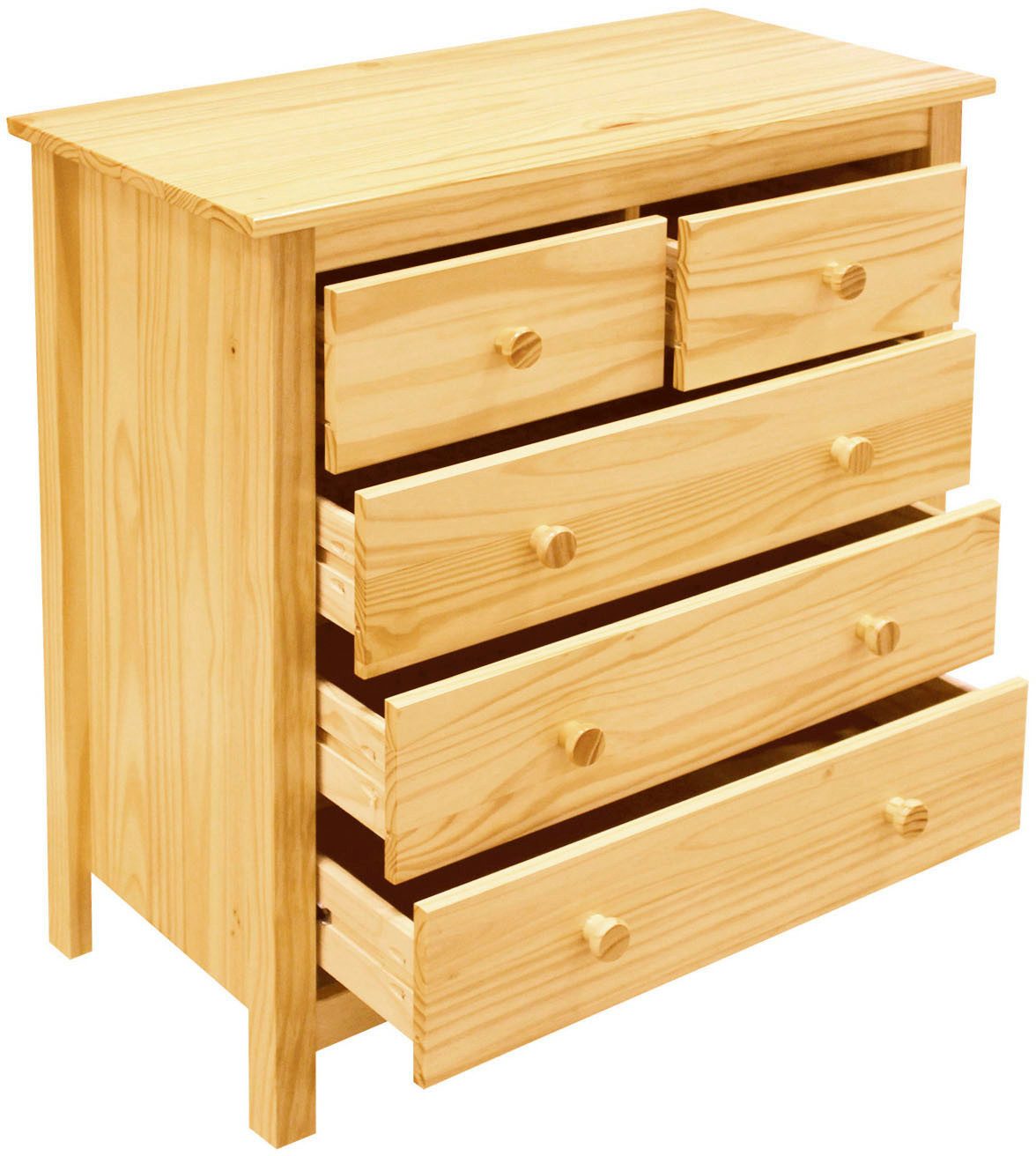 Home affaire Kommode (1 St), gefertigt aus massivem Kiefernholz
