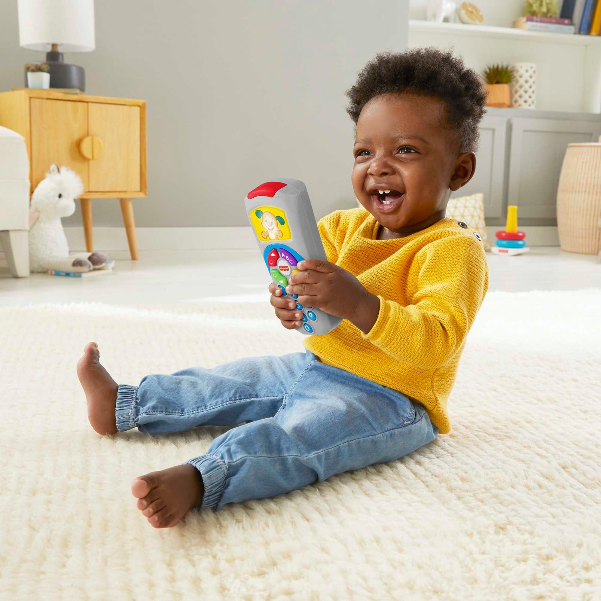 Fisher-Price® Lernspielzeug Lernspaß Hündchen-Fernbedienung, mit Musik und Lichtern
