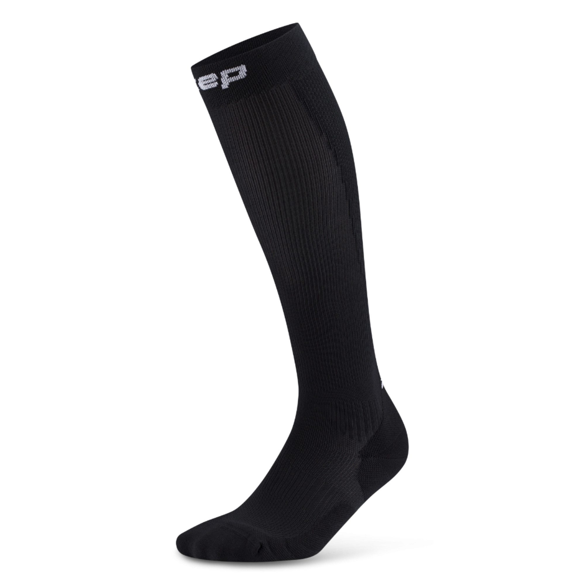 CEP Laufsocken Core Run Socks Tall - Damen Laufsocken - Black