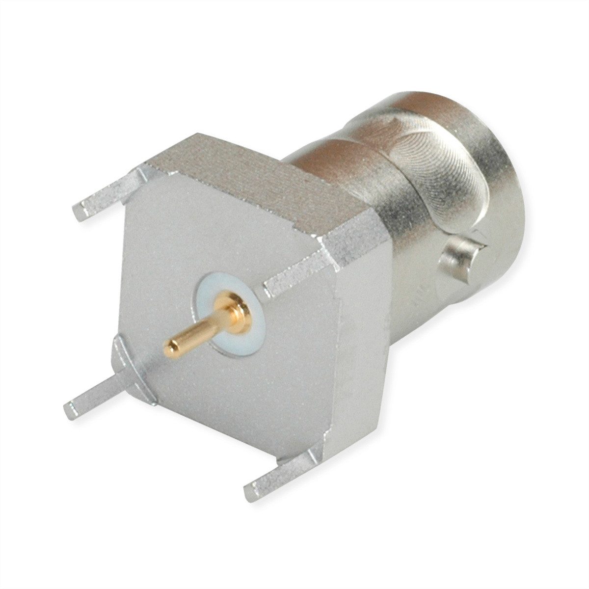 Telegärtner BNC-Buchse 50 Ohm für gedruckte Schaltungen Netzwerk-Panel