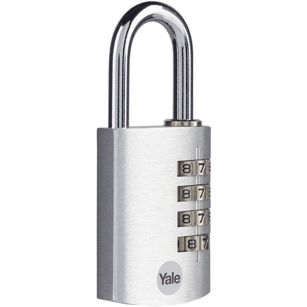 Yale Vorhängeschloss Alu Zahlenschloss 38 mm YE3CB/38/131/1/S