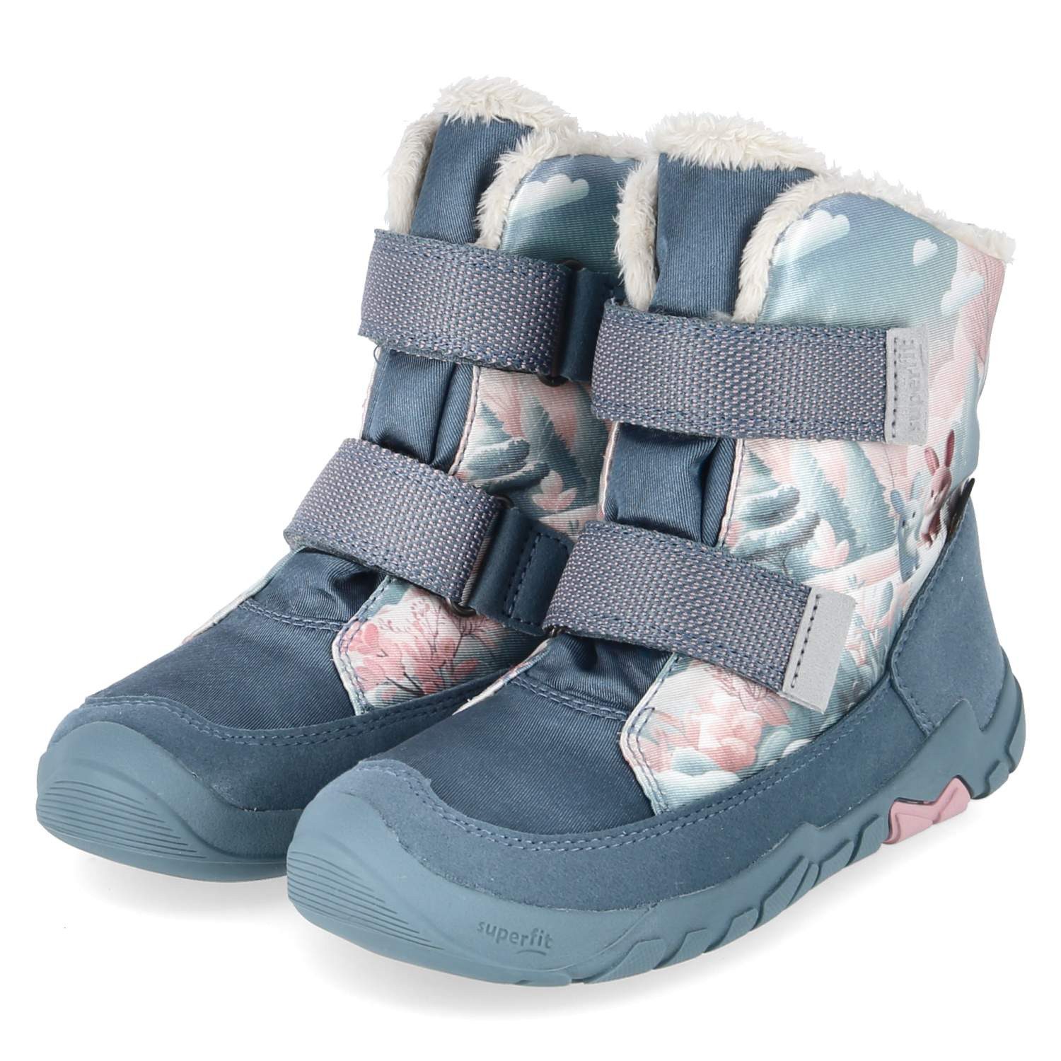 Superfit Superfit 1-006041-8010 Unisex Textil blue Winterstiefel
