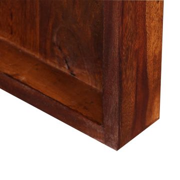 vidaXL Schreibtisch Sideboard/Schreibtisch Massivholz Braun