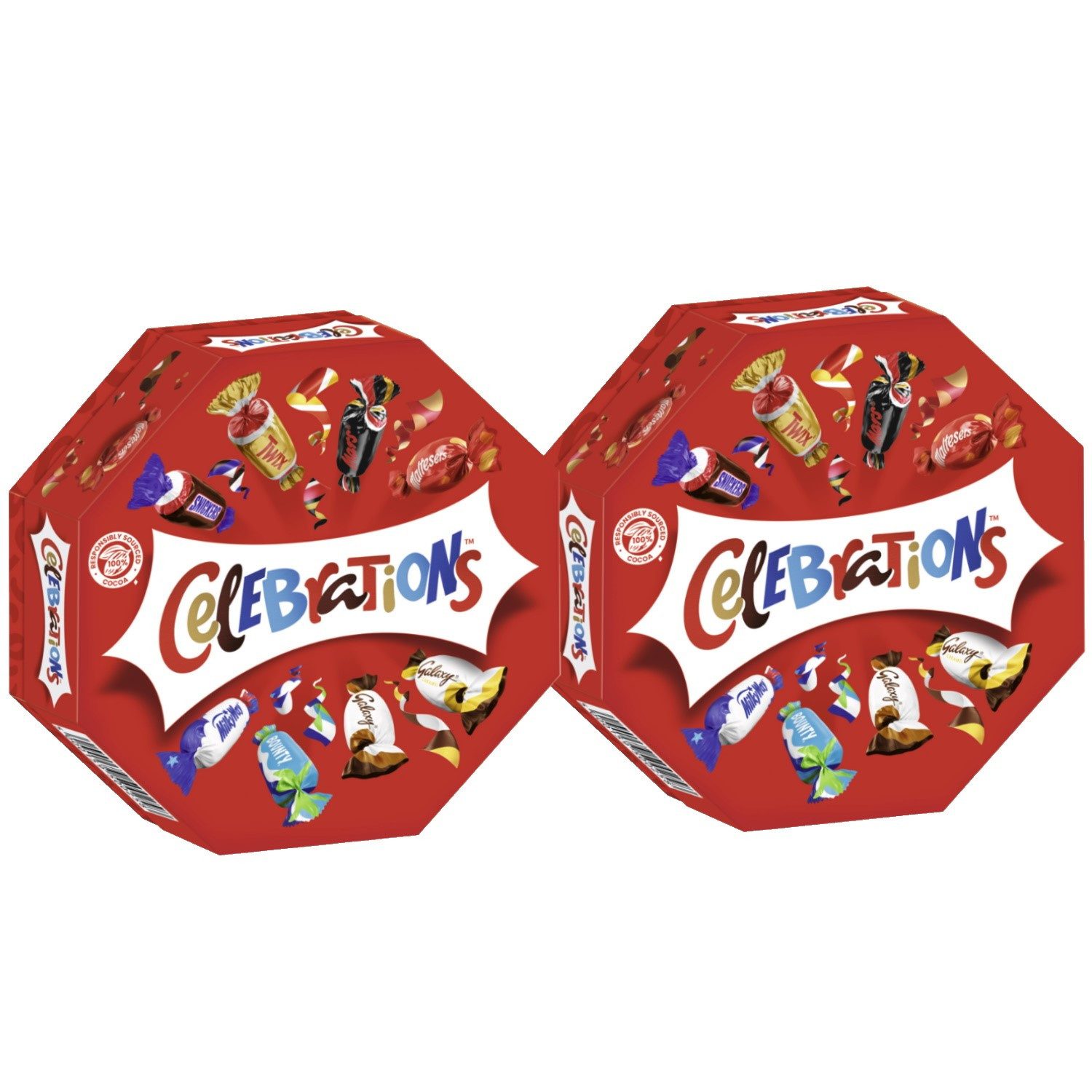 Mars GmbH Süßigkeit CELEBRATIONS Geschenkbox 2x 186g