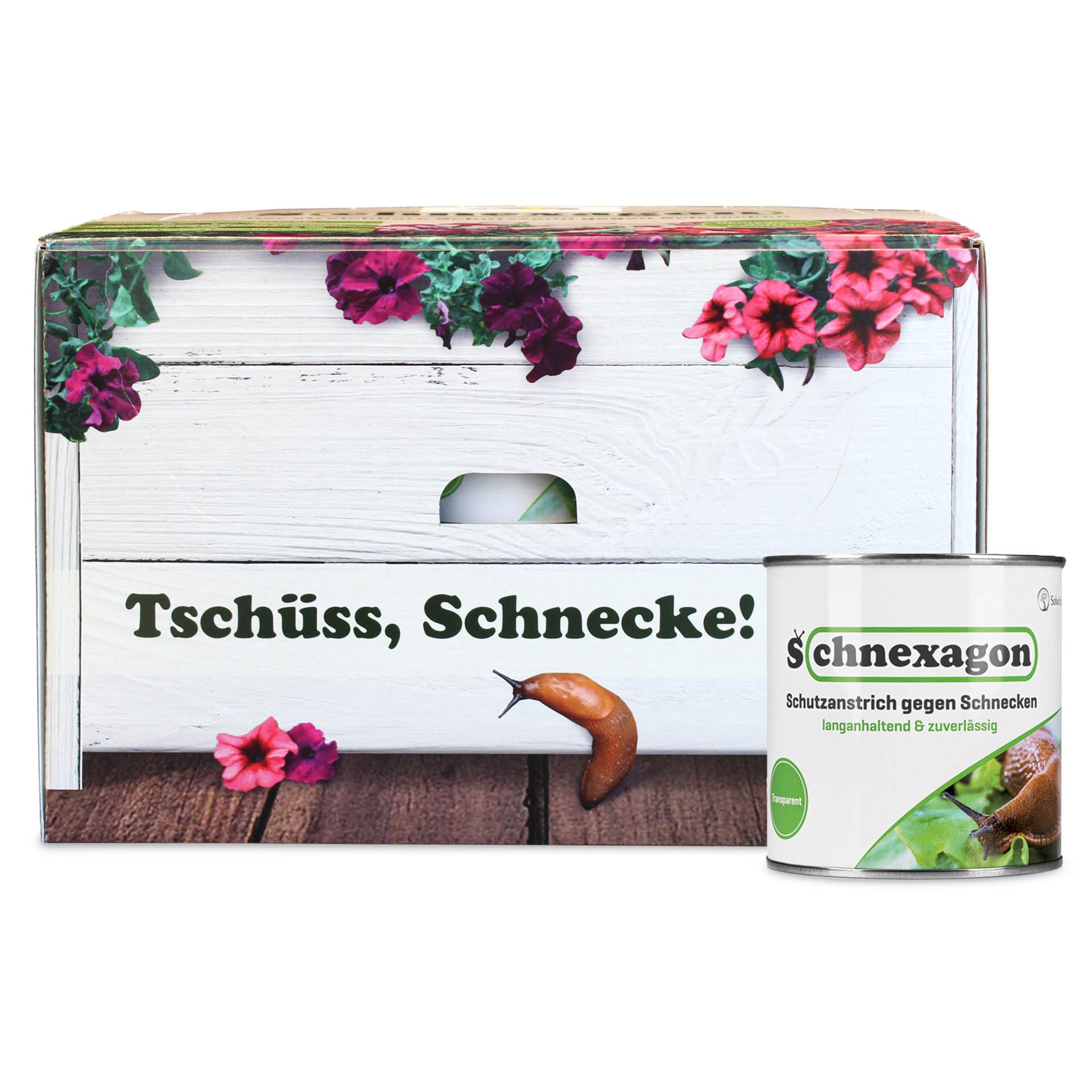 DistrEbution Schneckenzaun Schneckenschutz Schnexagon 375ml Schutzanstrich günstig online kaufen