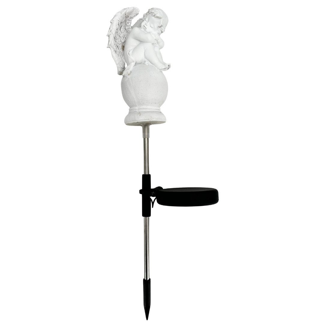 abc HOME Gartenstecker Engel, LED, 45 cm