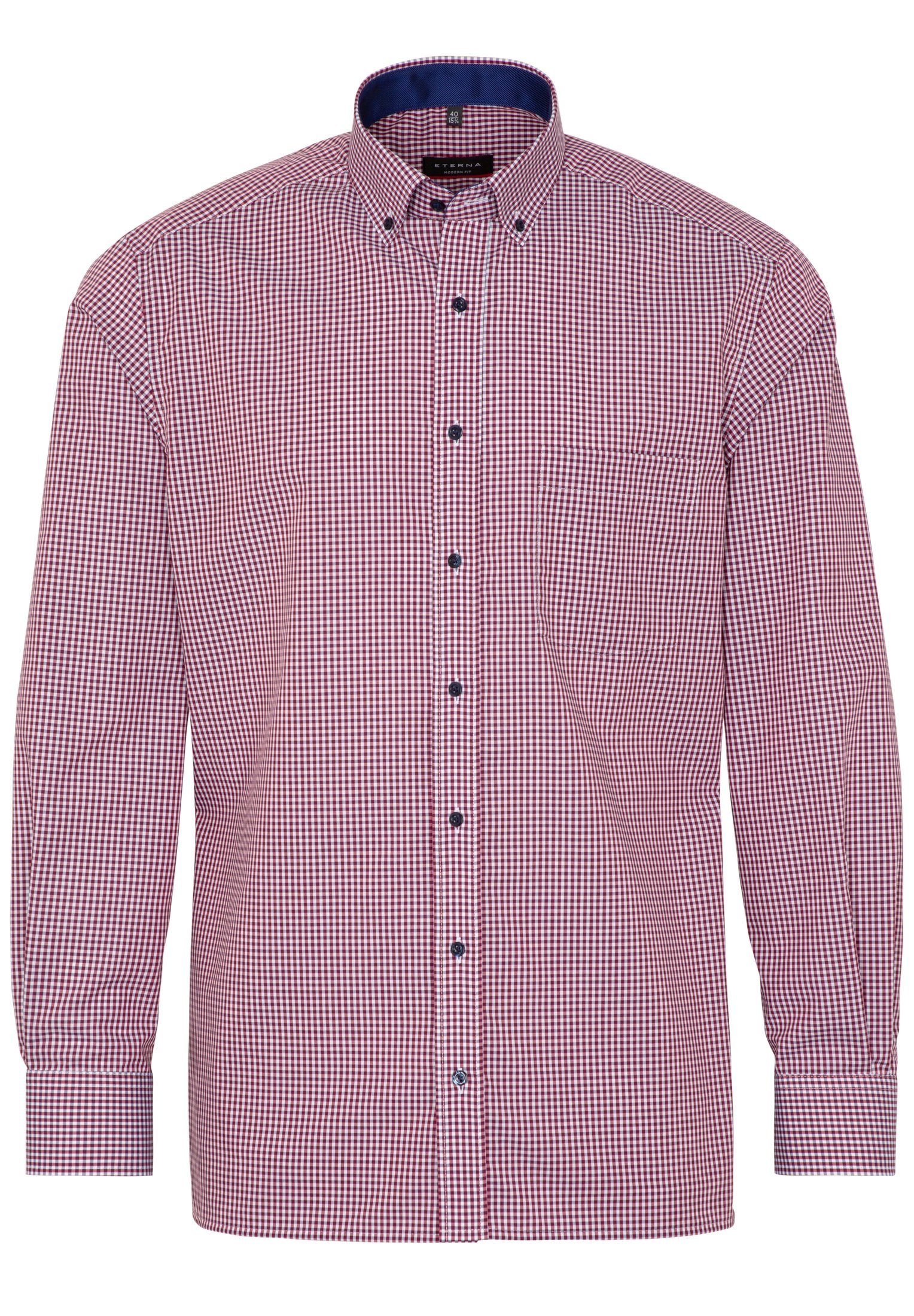 Eterna Langarmhemd Hemd Modern Fit mit günstig online kaufen