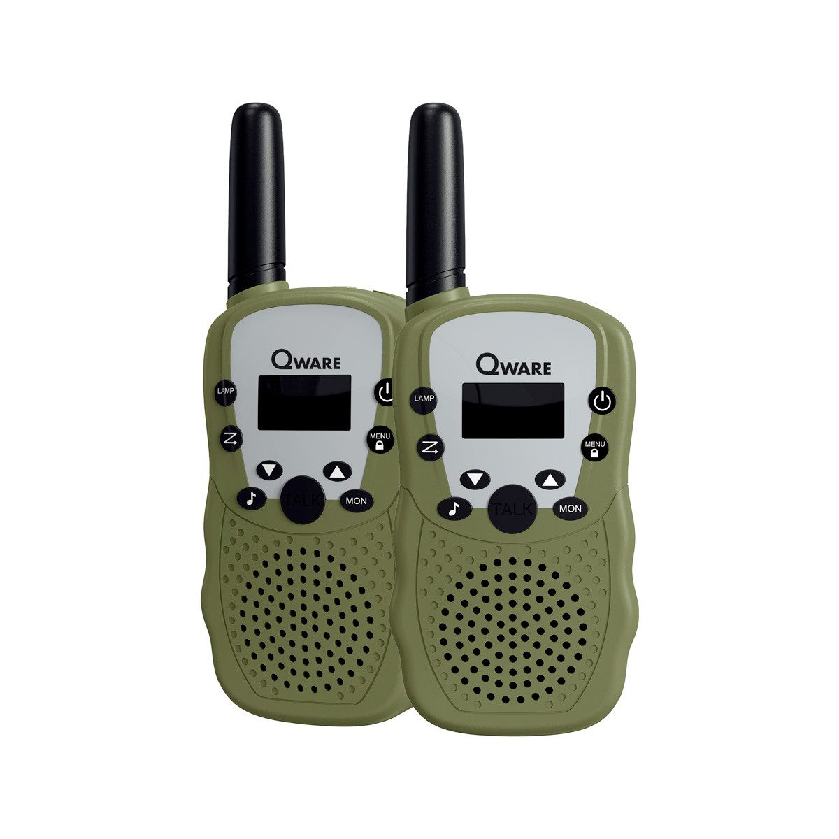 Walkie Talkie Walkie-Talkie Set – 3 km Reichweite, 10 Kanäle & Taschenlampe Blau