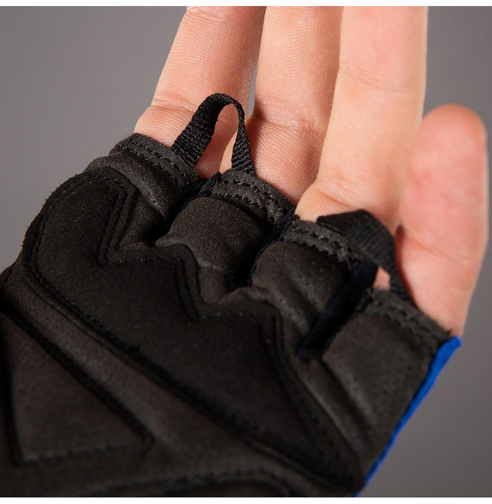 Chiba Fahrradhandschuhe Gel Comfort royalblau - 1 Paar