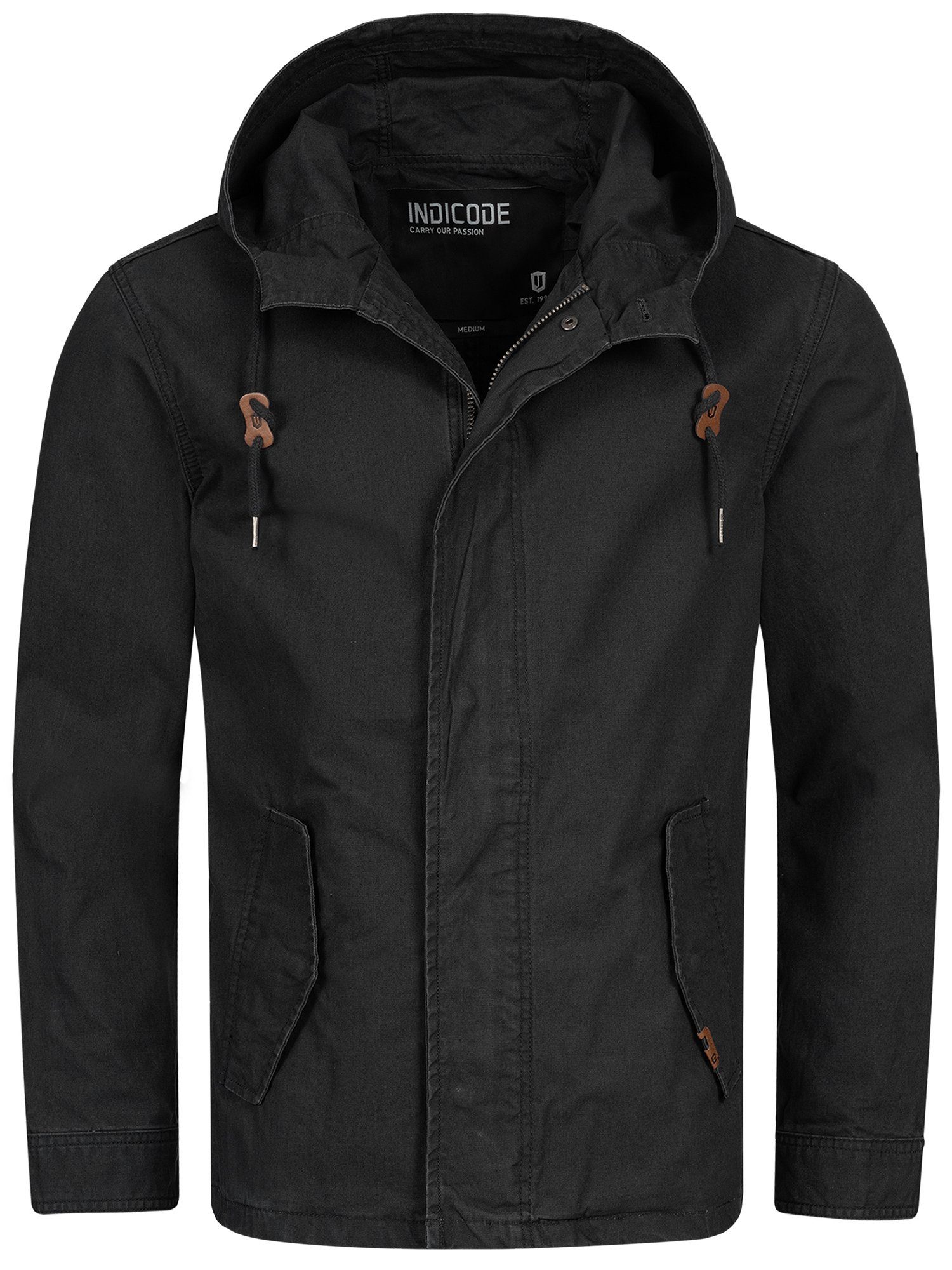 Indicode Black Lough Fieldjacket