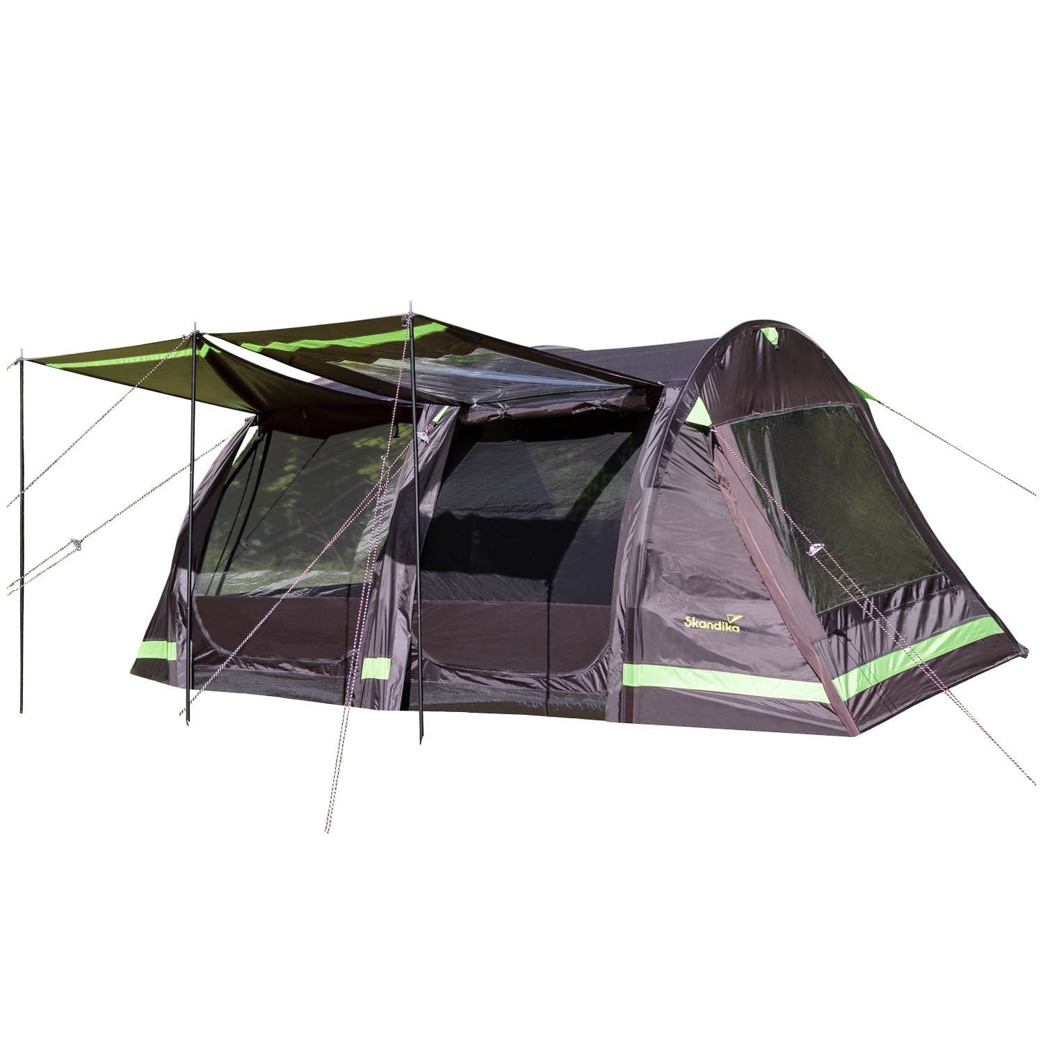 Tunnelzelt Campingzelt, Familienzelt, Solheim 6 Protect, 2 m Stehhöhe