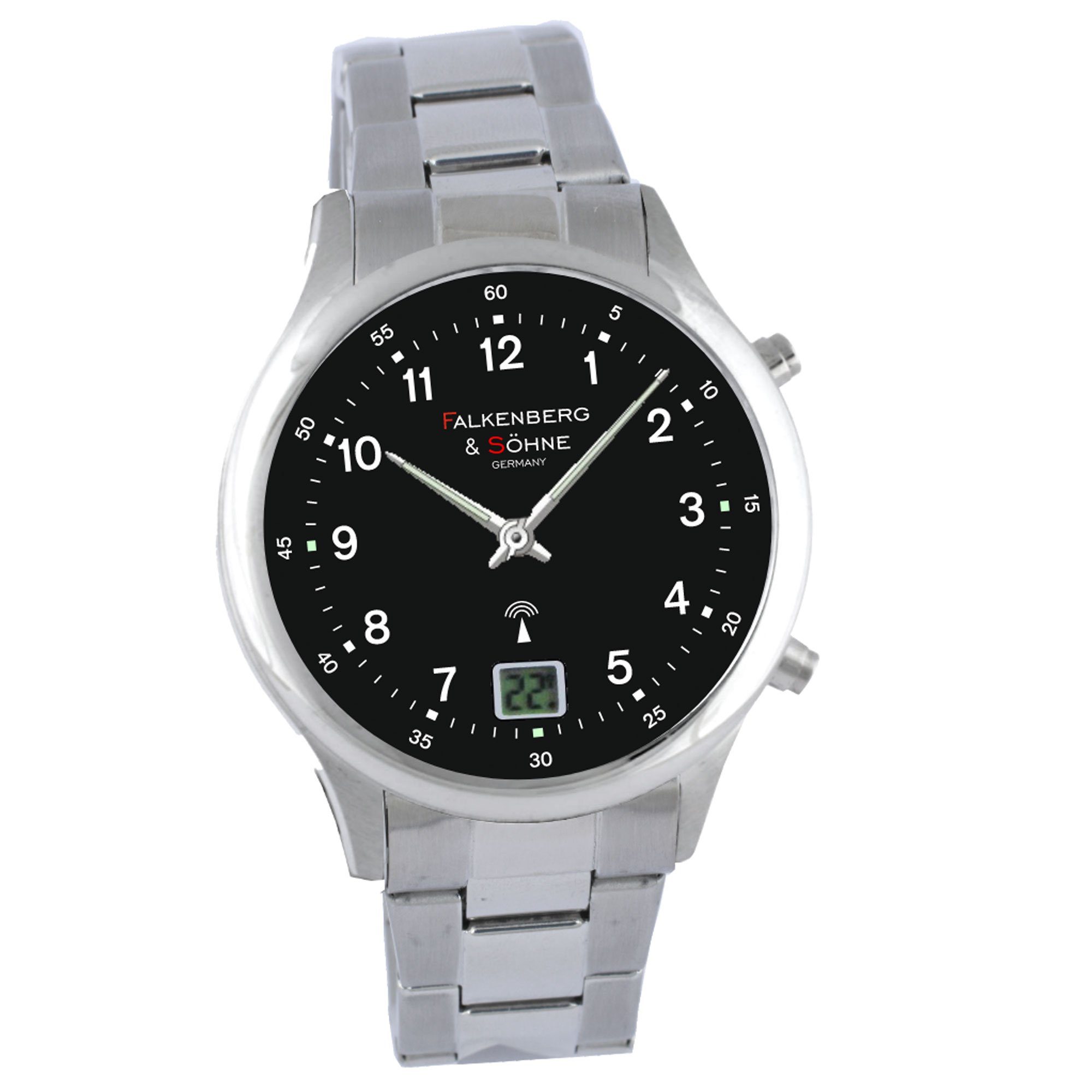 Falkenberg & Söhne Funkuhr Falkenberg & Söhne Funkarmbanduhr günstig online kaufen