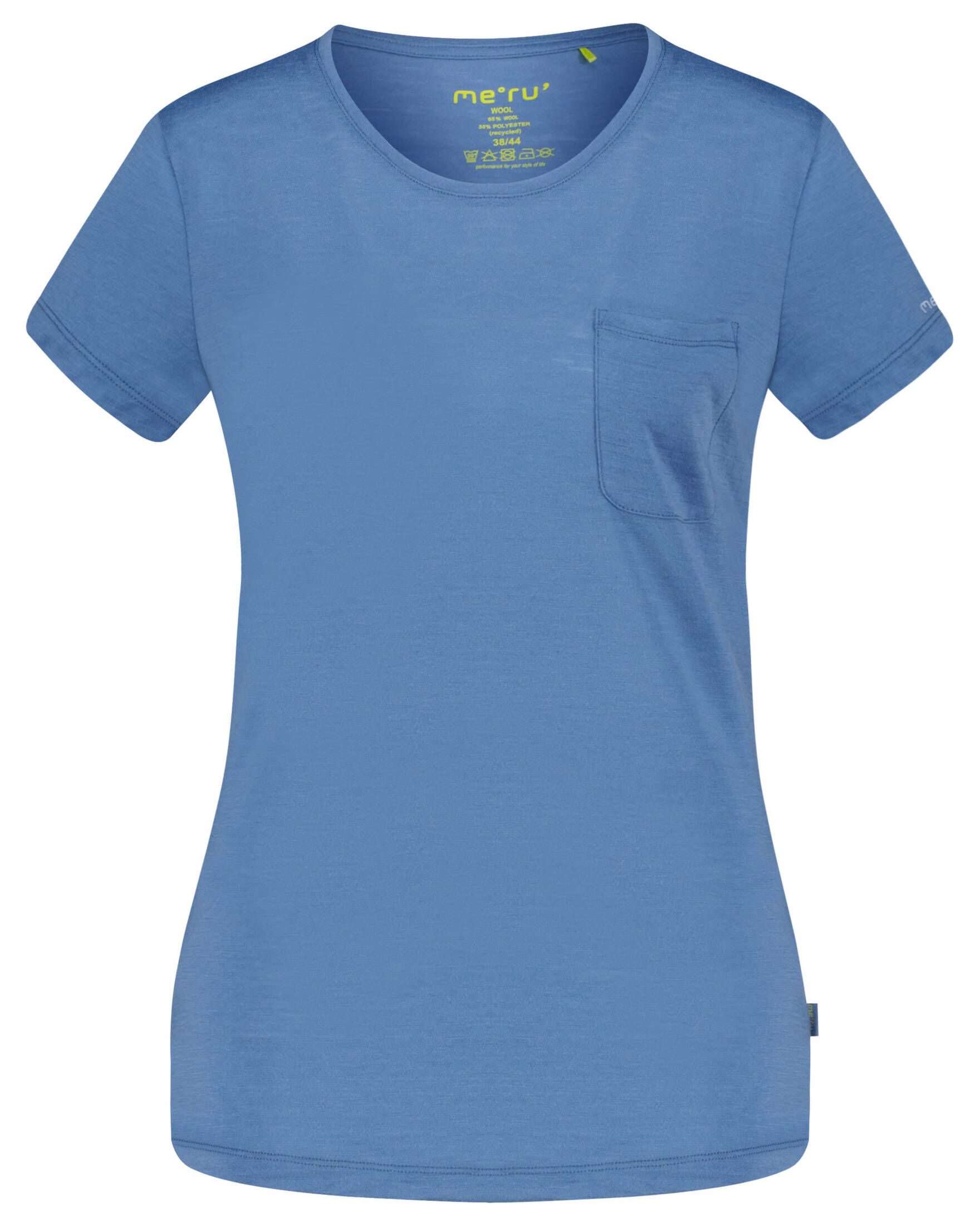 Meru T-Shirt Damen Funktionsshirt mit Merinowolle günstig online kaufen