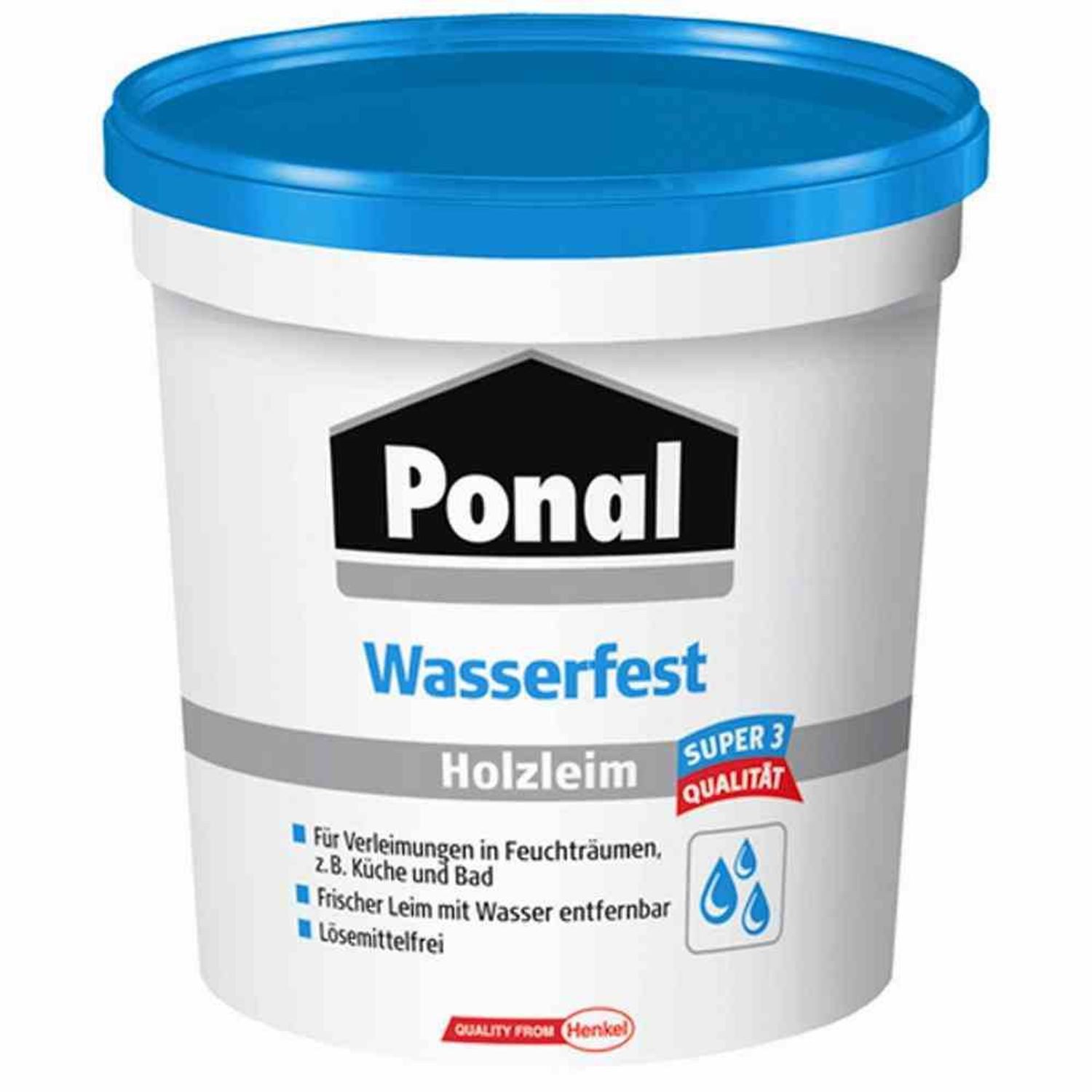 Ponal Klebstoff Wasserfest-Holzleim Dose à 760 g
