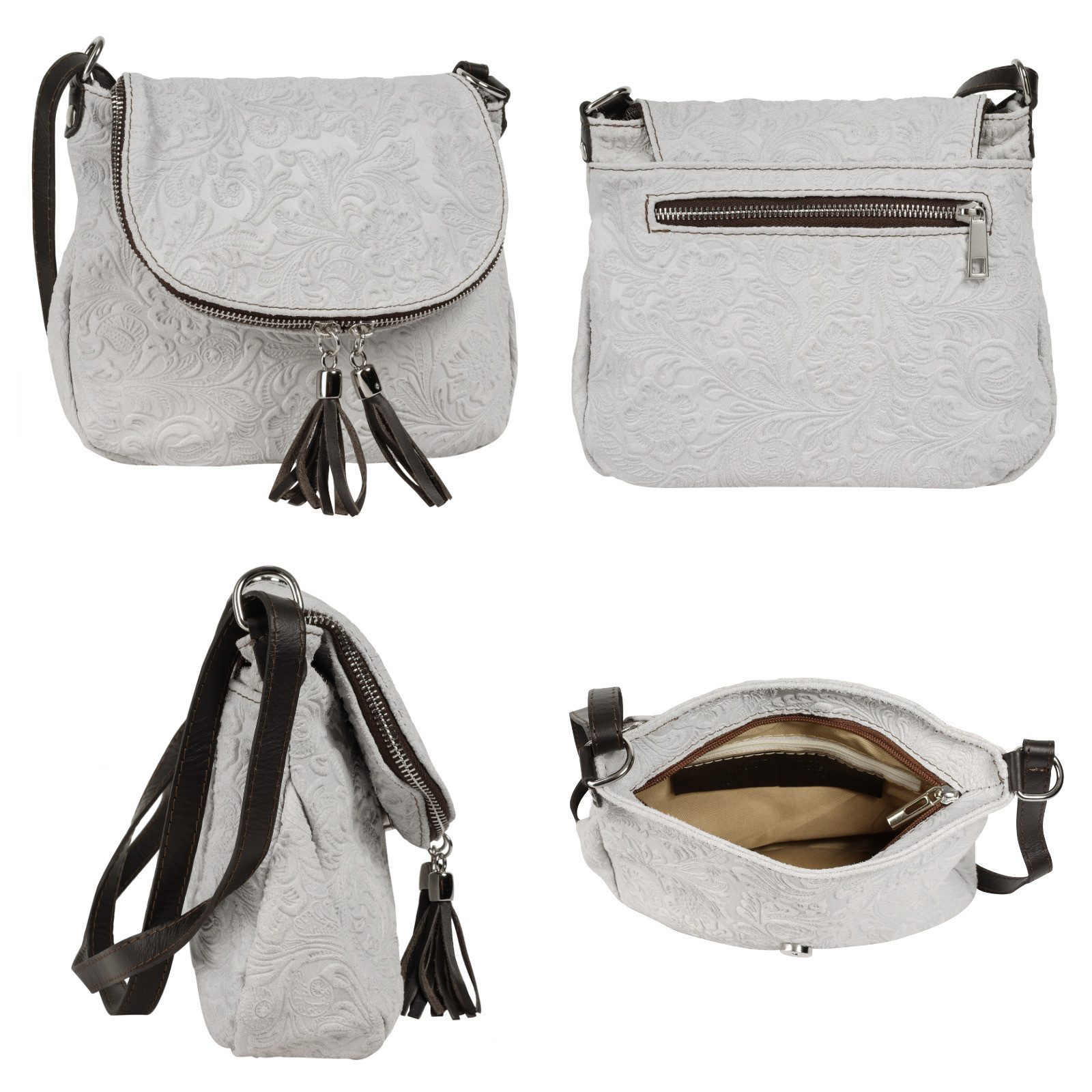 Samantha Look Umhängetasche, echt Leder, Made günstig online kaufen
