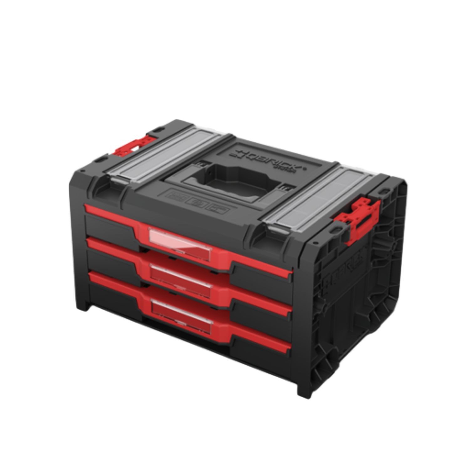 QBRICK System Werkzeugtasche PRO Drawer 3 Toolbox 2.0 Basic Schubladen Werkzeugbox