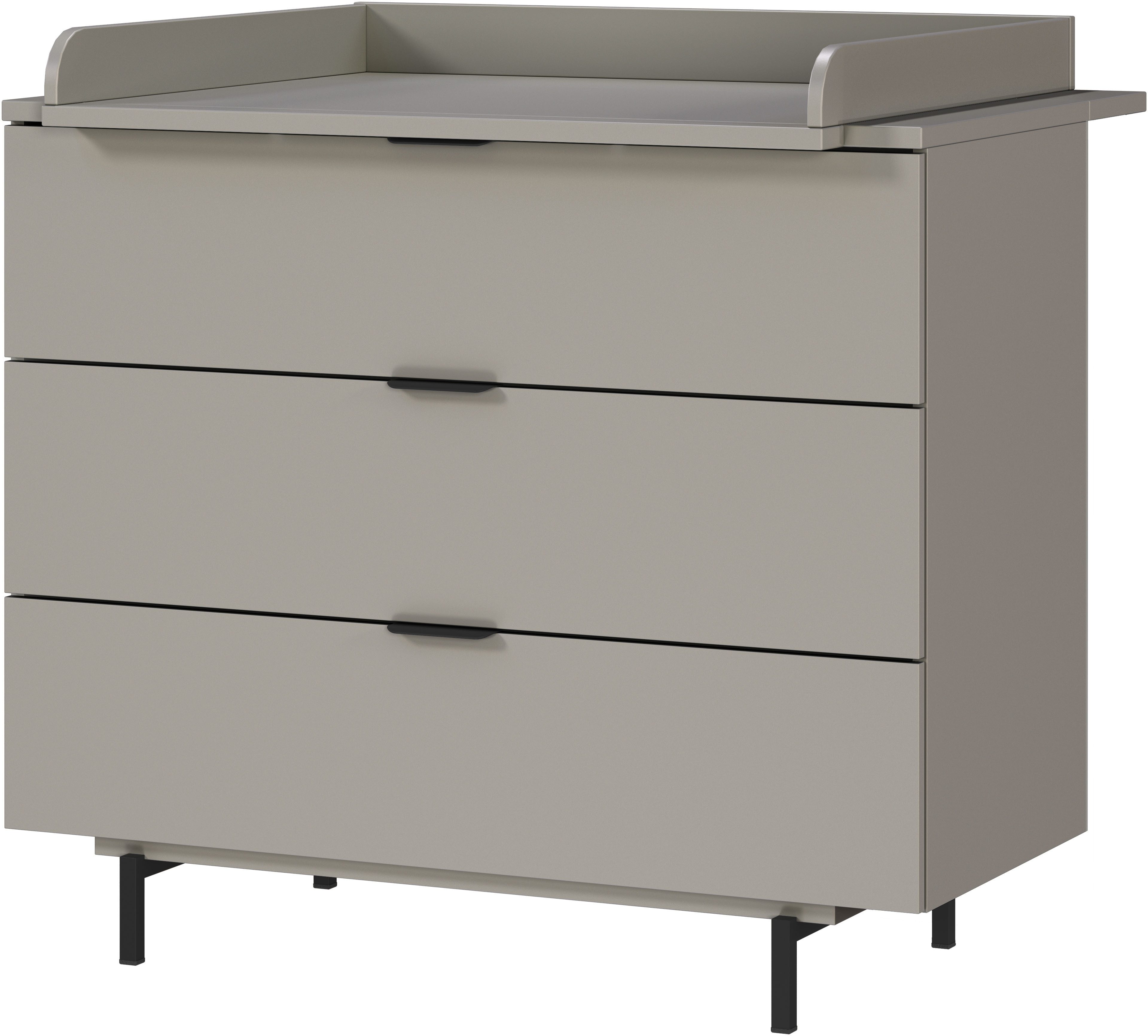 GERMANIA Wickelkommode Tomino, modernes Design, B/H/T 105/100/54, Wickelfläche 85 x 75 cm