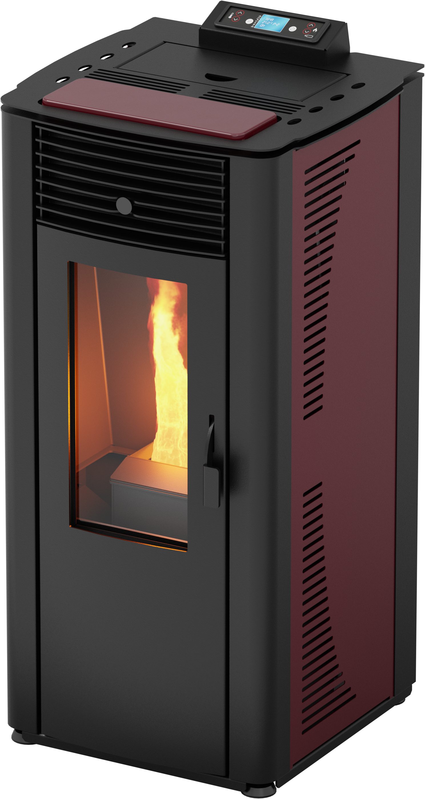Blaze Pelletofen Yura easy 14, 14 kW, Dauerbrand, optional WLAN fähig