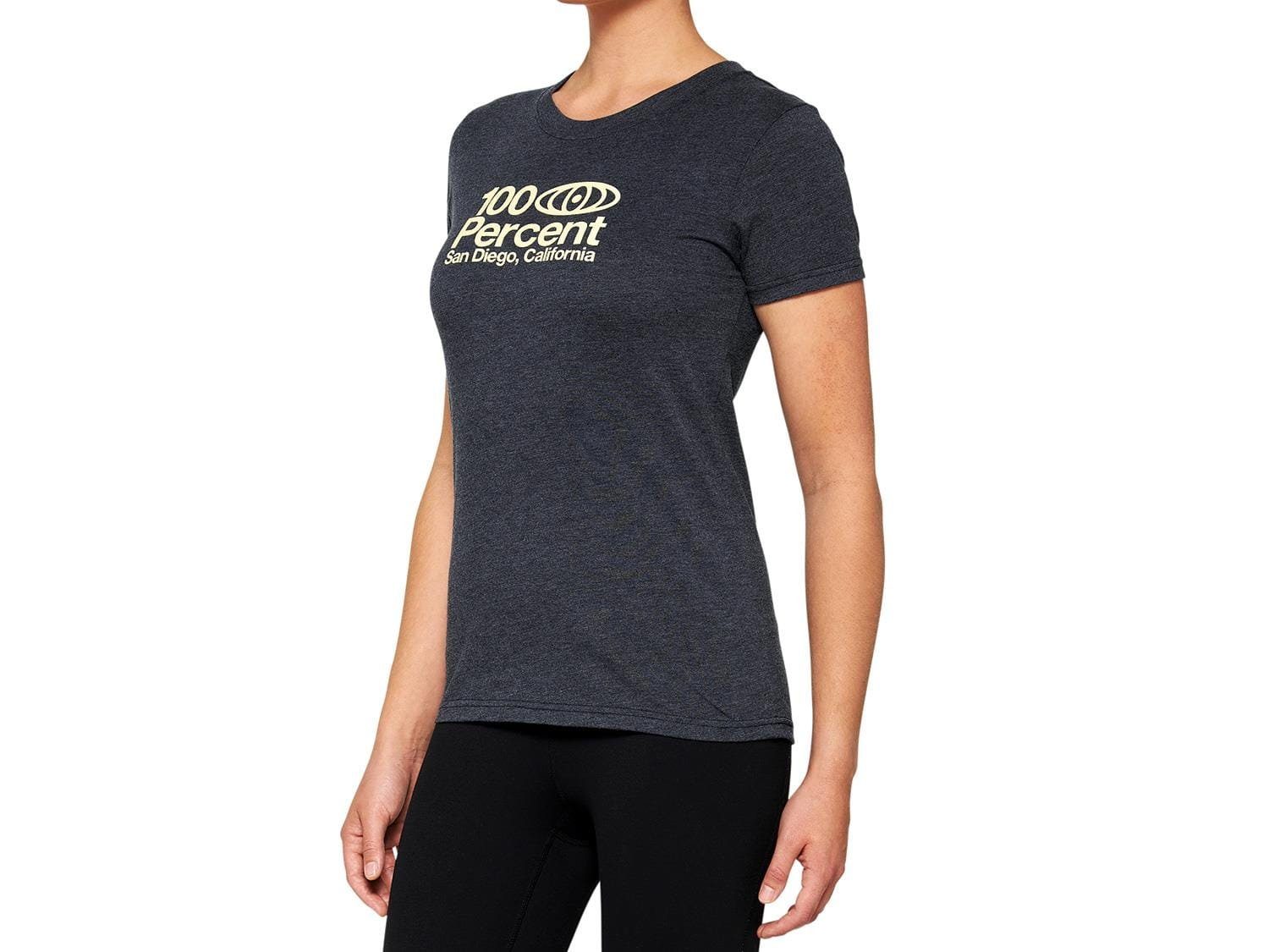 100% T-Shirt T-Shirts 100% SD Womens T-Shirt - Navy Heather XL- (1-tlg)