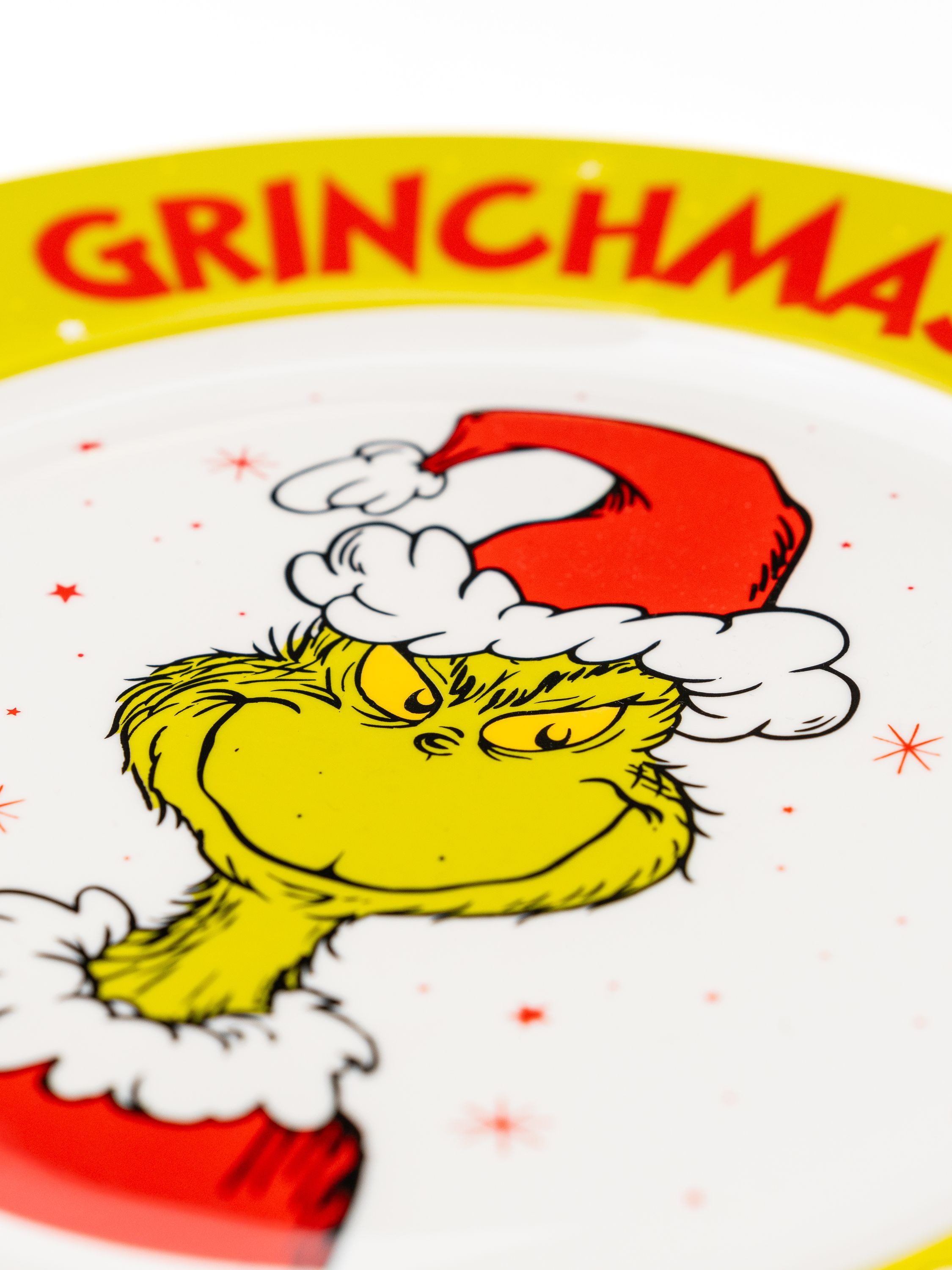United Labels® Dekoteller The Grinch Weihnachtsteller Merry Grinchmas Weihnachten 26,5 cm