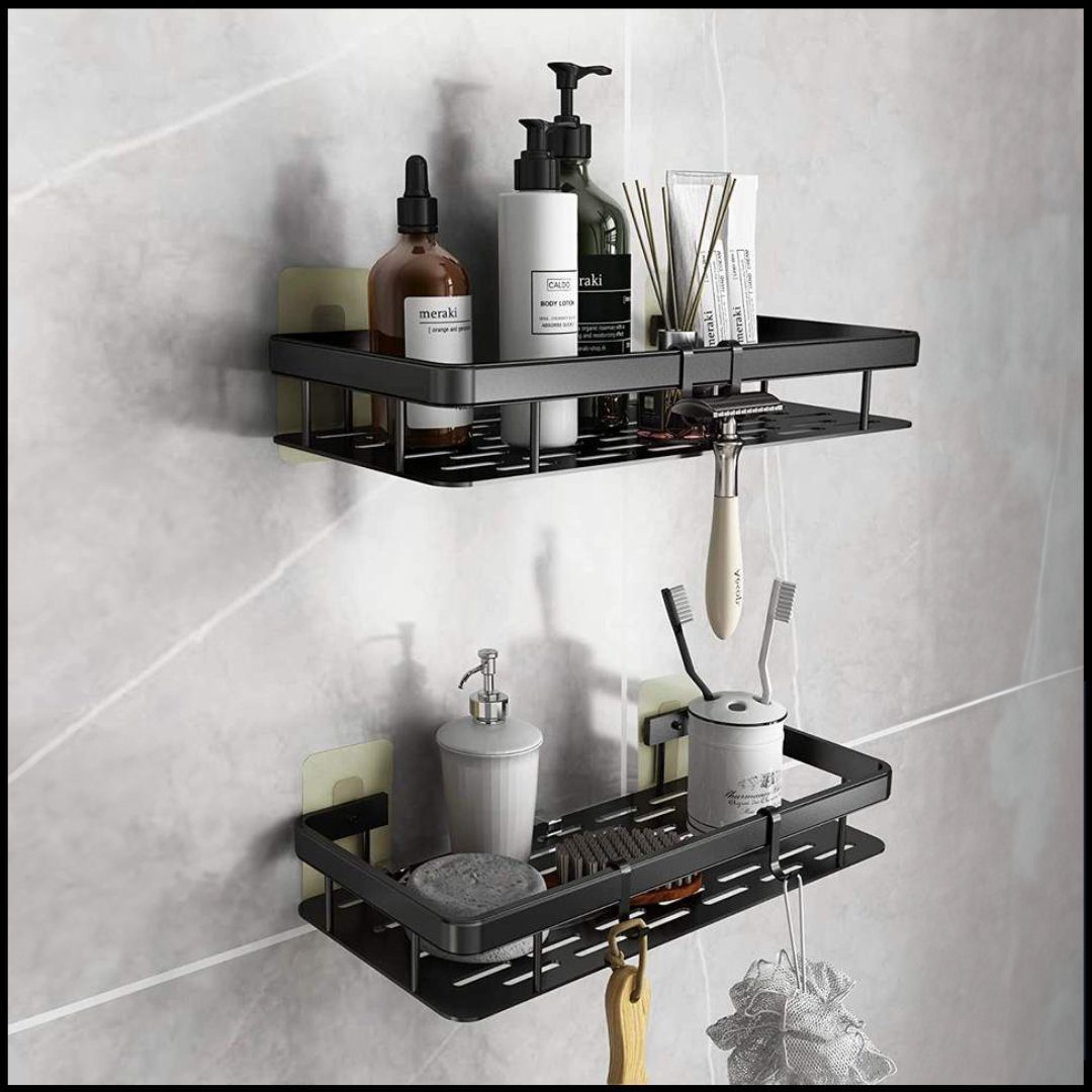 LIVINA HOME Duschablage ohne Bohren, Duschablage zum hängen, Duschkorb in s günstig online kaufen