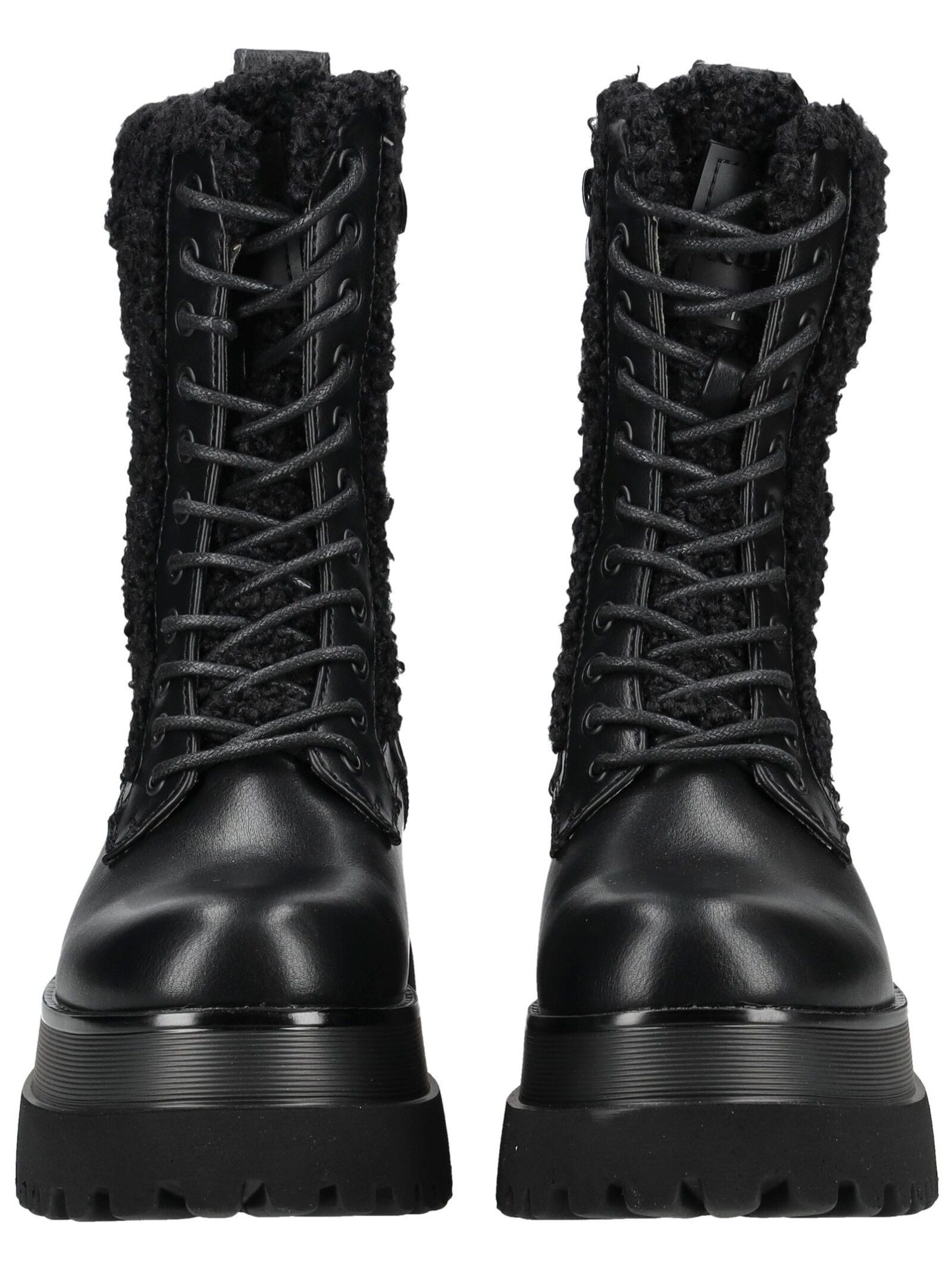 Replay Replay Stiefel Lederimitat/Textil Schnürstiefel