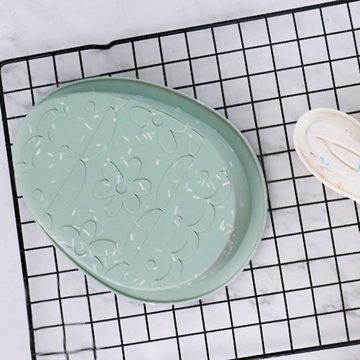 Popubear Brotbackform Dessertform Silikon Osterhasen Eierform Kuchenform