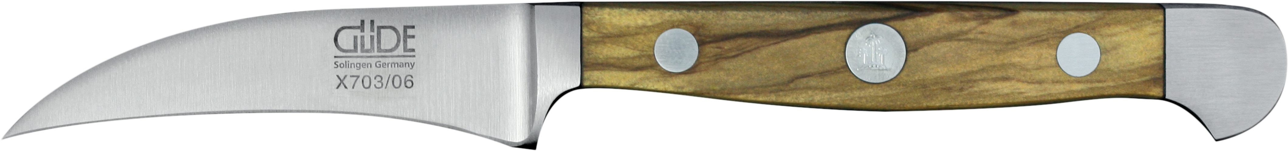Güde Messer Solingen Schälmesser Güde Alpha Schälmesser Olivenholz