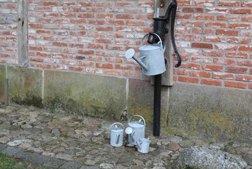 Dekowunder Gießkanne 1,5 Liter Zinkgießkanne. Robustes Design für Ihre Gartenbewässerung.