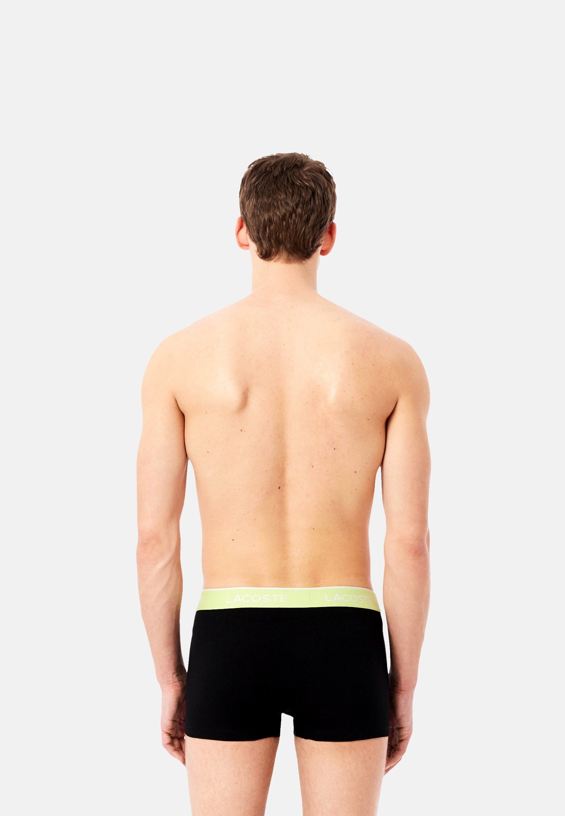 Lacoste Boxershorts Boxershorts Unterhosen 3-Pack (3-St)