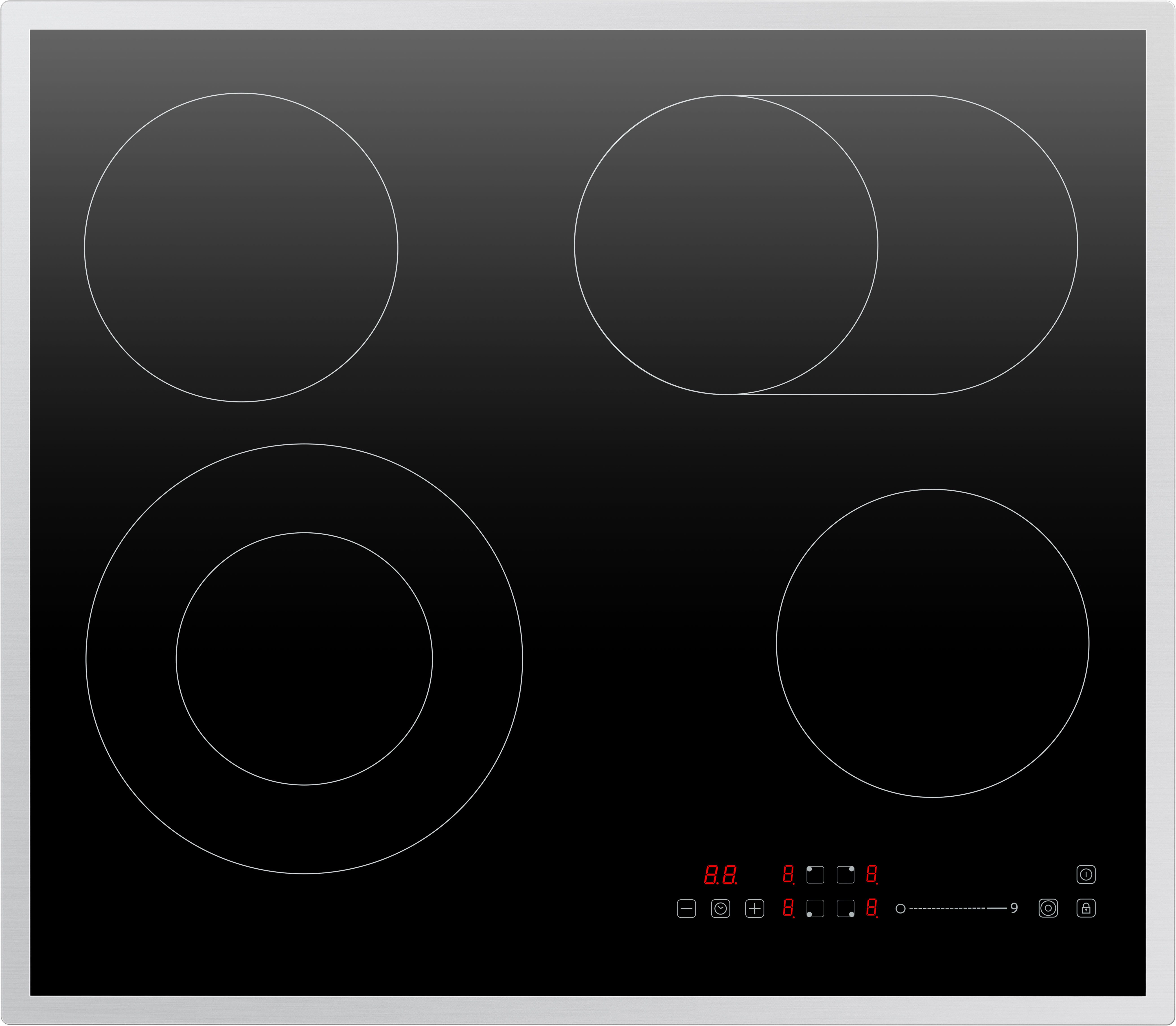 Hanseatic Elektro-Kochfeld HC66072TS