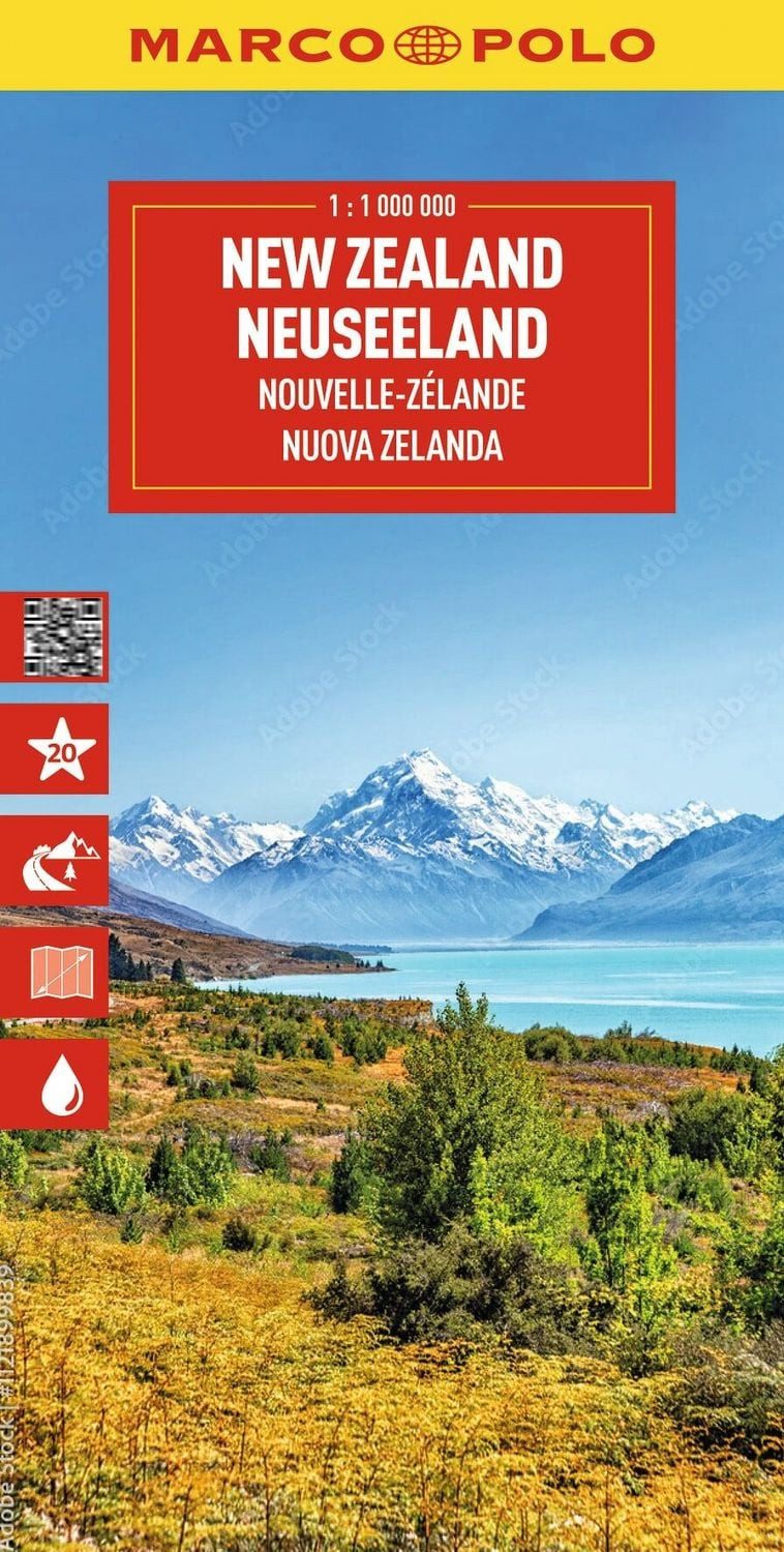 MARCO POLO Reisekarte Neuseeland 1:1 Mio. / Marco Polo