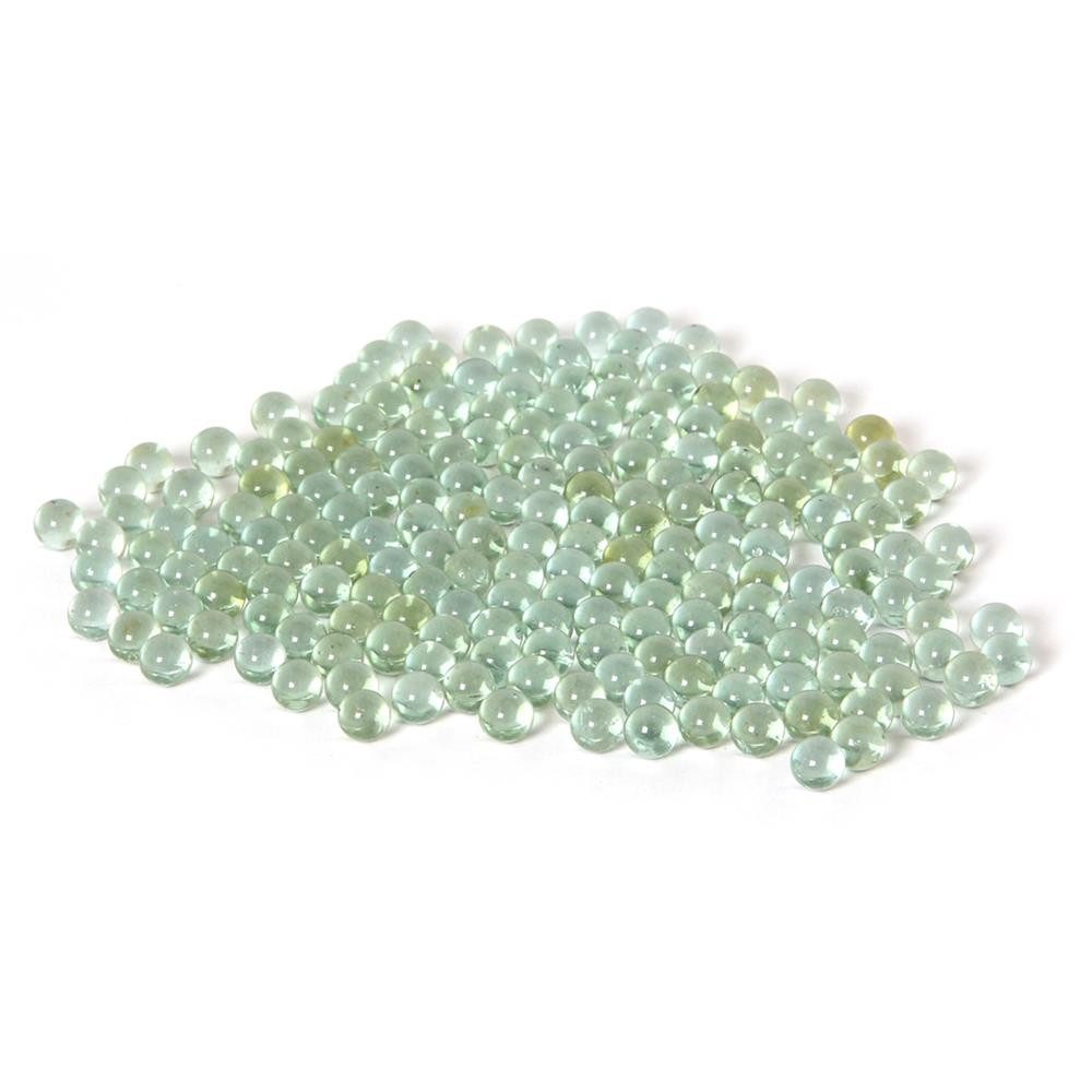 Bartl Spiel Glas Murmeln klar 500g, 8-11 mm Dose Deko Glaskugeln
