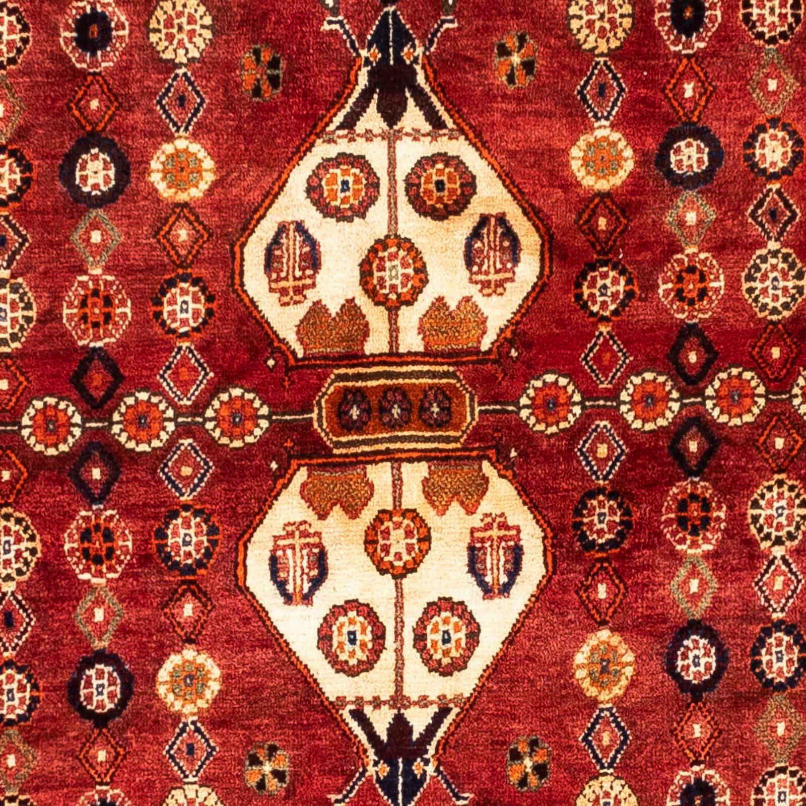cm, Shiraz Zertifikat mm, morgenland, x 155 Unikat rechteckig, mit 1 Höhe: Medaillon Wollteppich 250