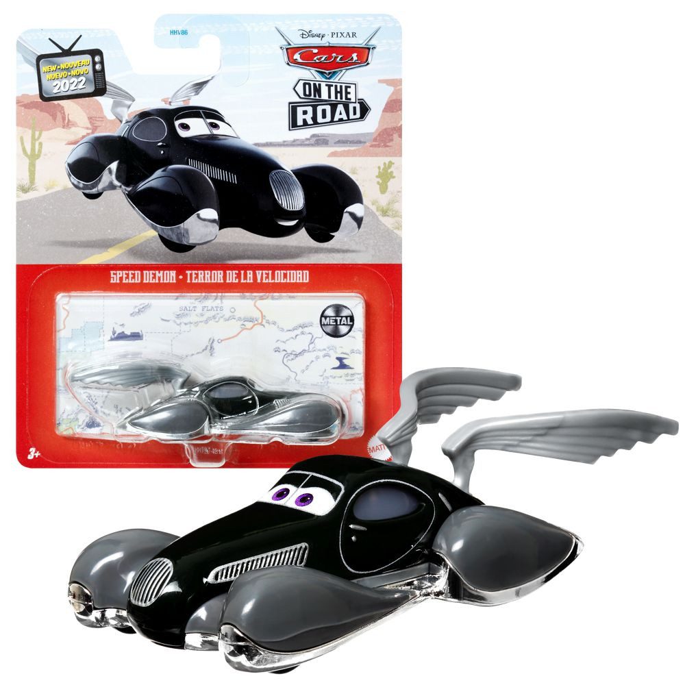 Disney Cars Spielzeug-Rennwagen Speed Demon HHT97 Disney Cars Cast 1:55 Mattel Fahrzeuge