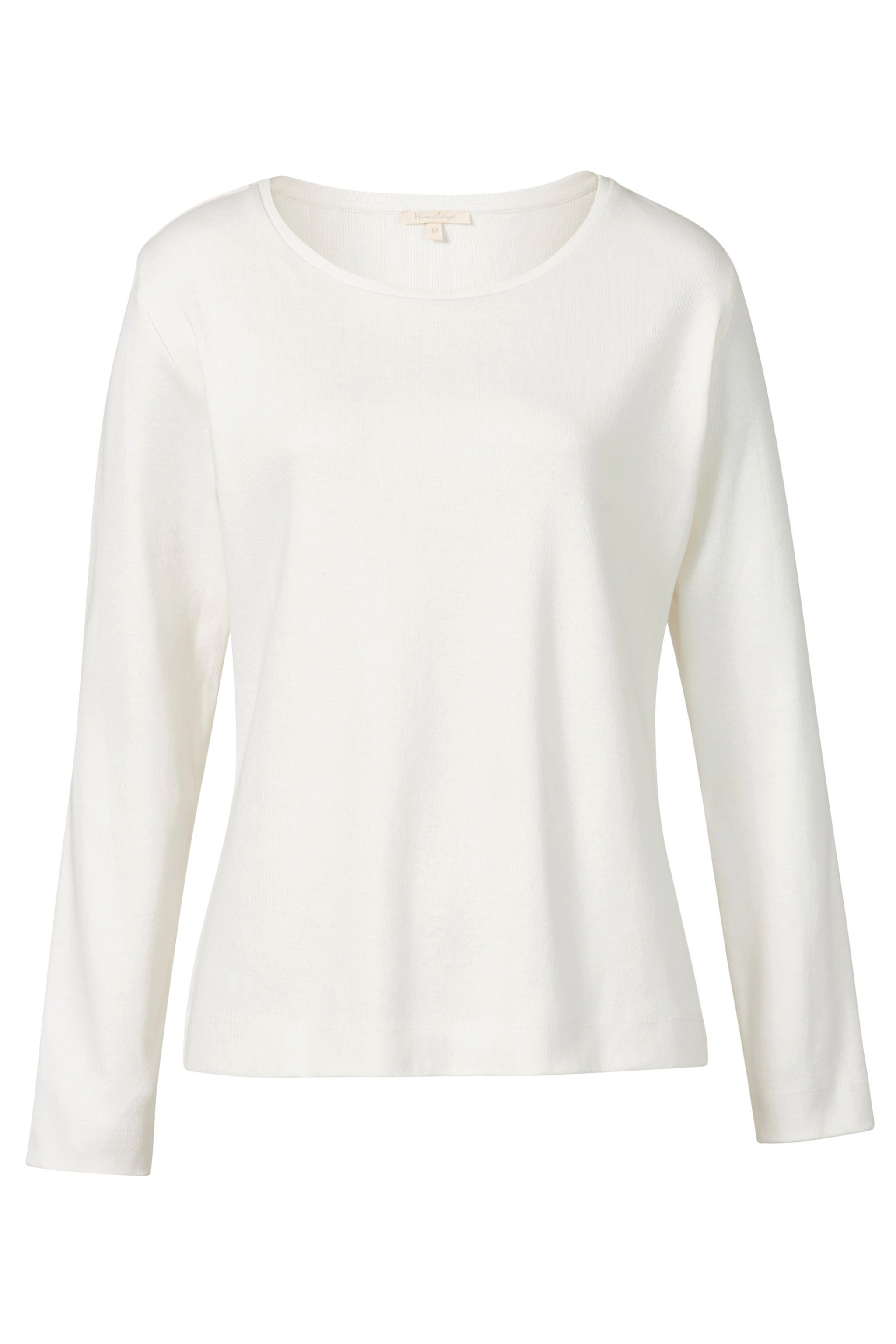 Himalaya Clothing Langarmshirt Basic Damen Shirt langarm "Alma" aus Feinrip günstig online kaufen