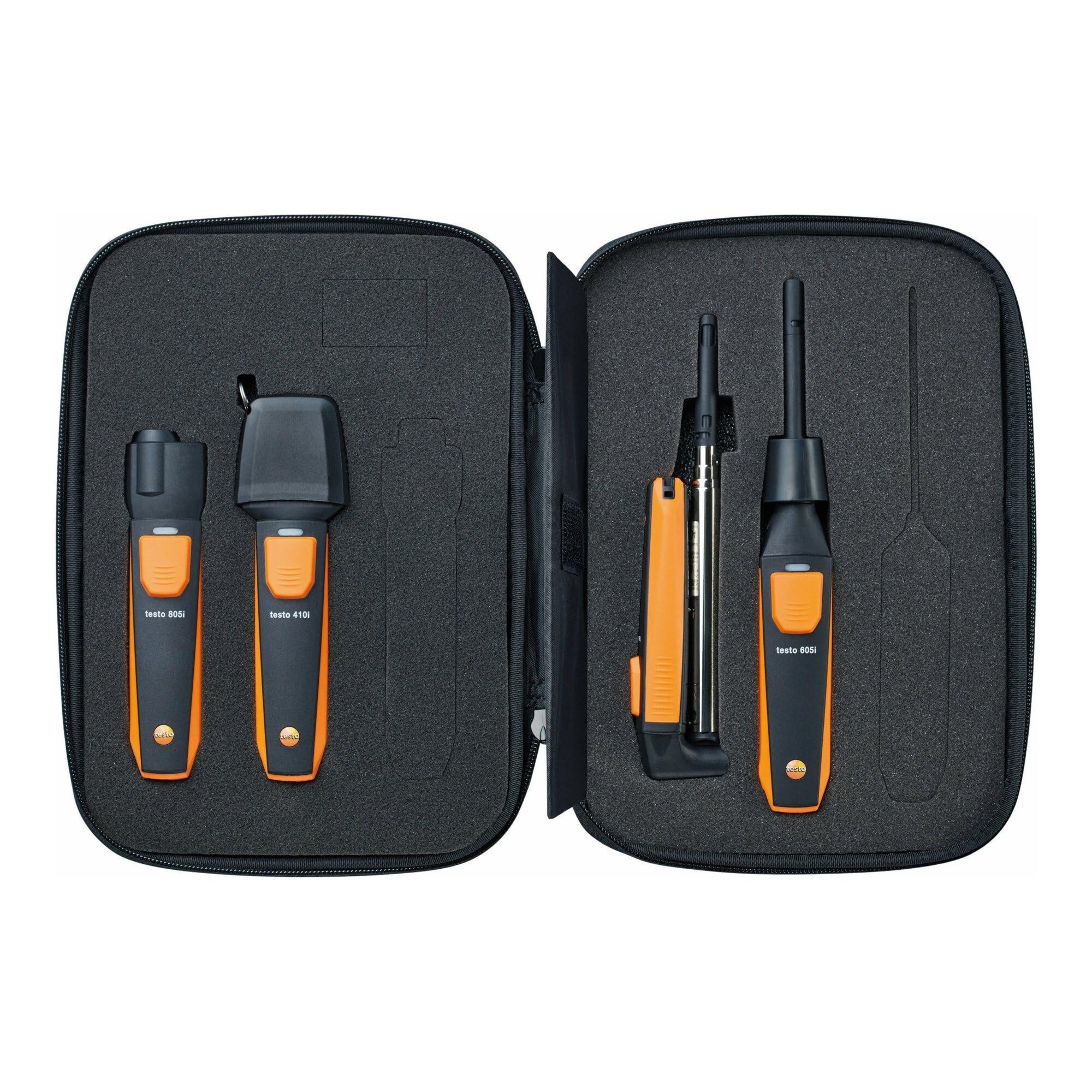 testo Infrarot-Thermometer Testo Smart Probes Klima-Set