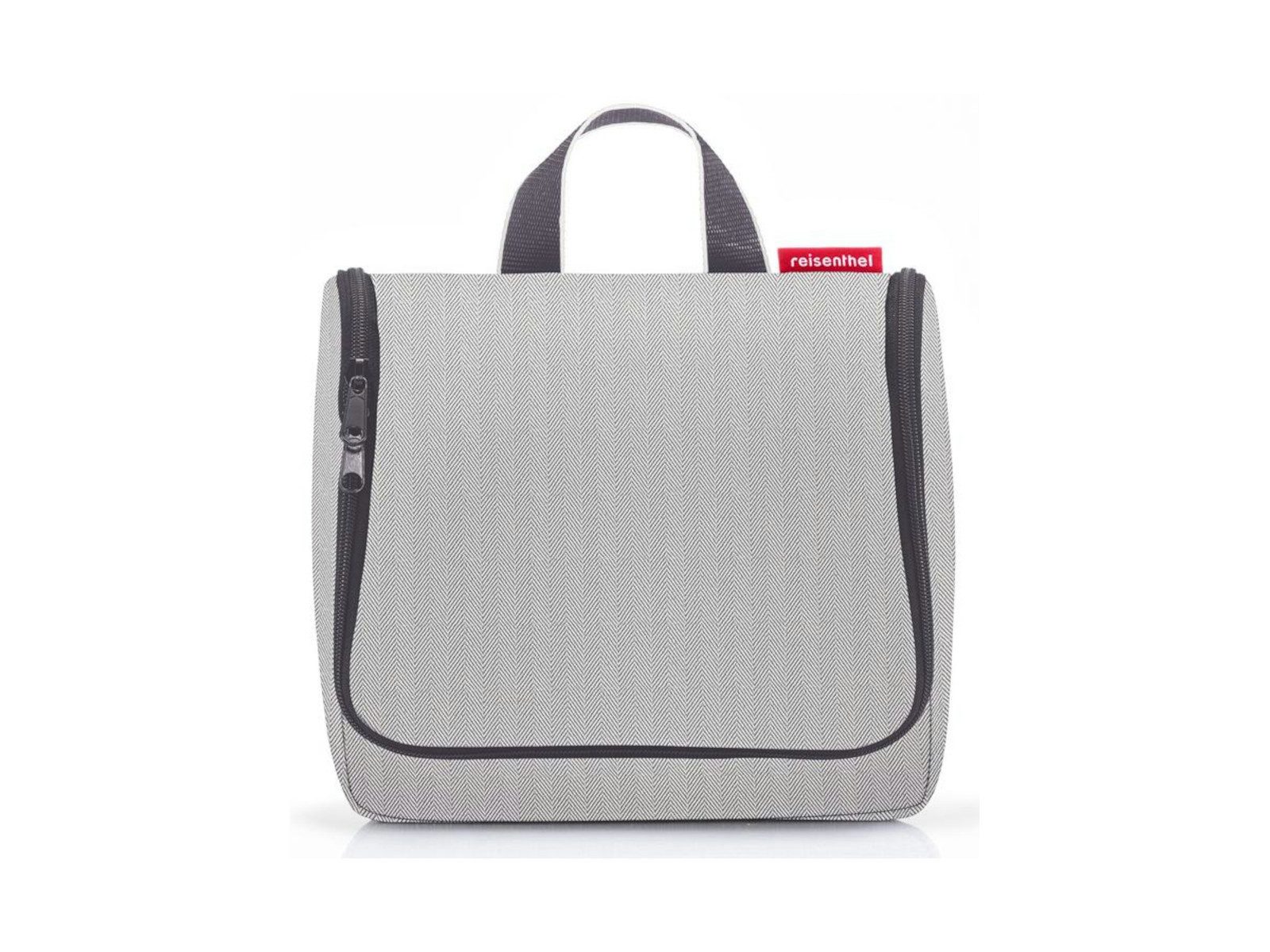 REISENTHEL® Kulturbeutel toiletbag herringbone grey, toiletbag günstig online kaufen
