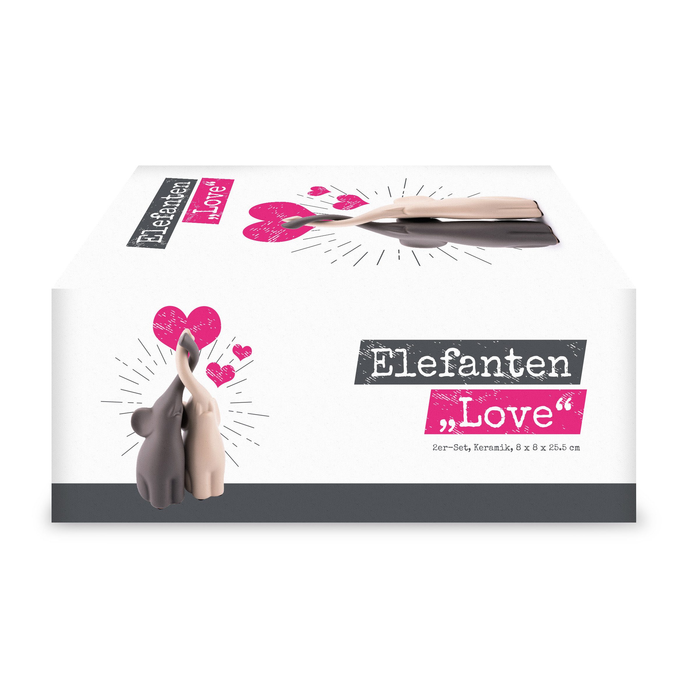 pajoma® Tierfigur Elefanten Love, 2er-Set, Höhe günstig online kaufen