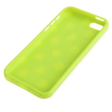König Design Handyhülle Apple iPhone 5c, Apple iPhone 5c Handyhülle Backcover Grün