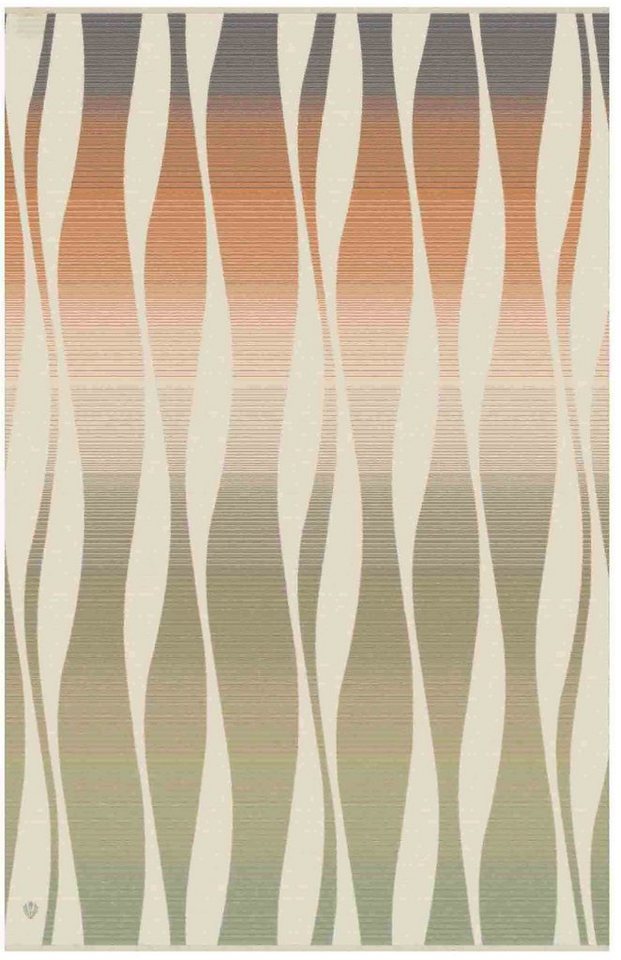 Plaid Baumwolle Decke, Fraas, FRAAS Decke mit Wave-Design - Made in Germany