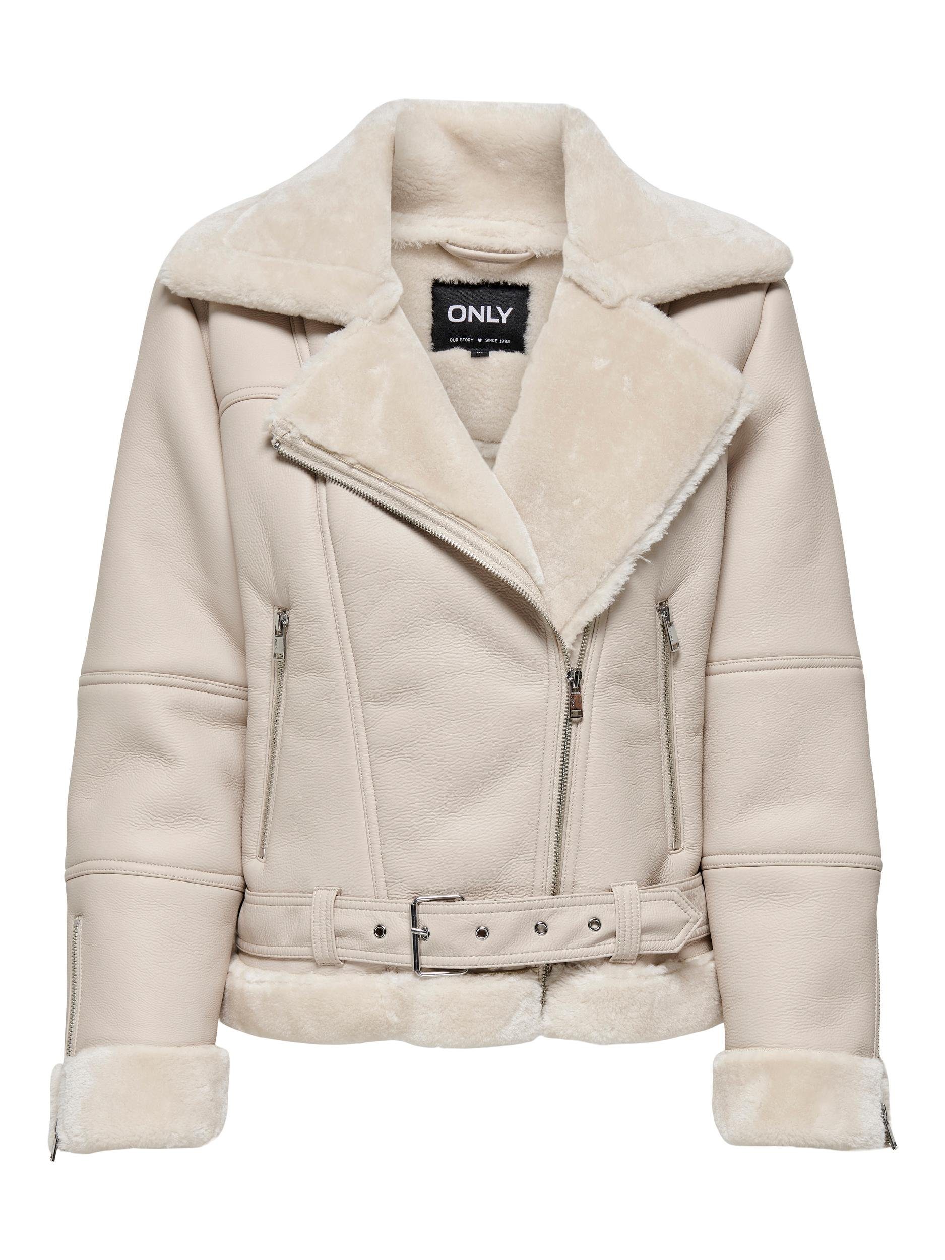 ONLY Lederimitatjacke ONLAGNETE FAUX LEATHER BIKER günstig online kaufen