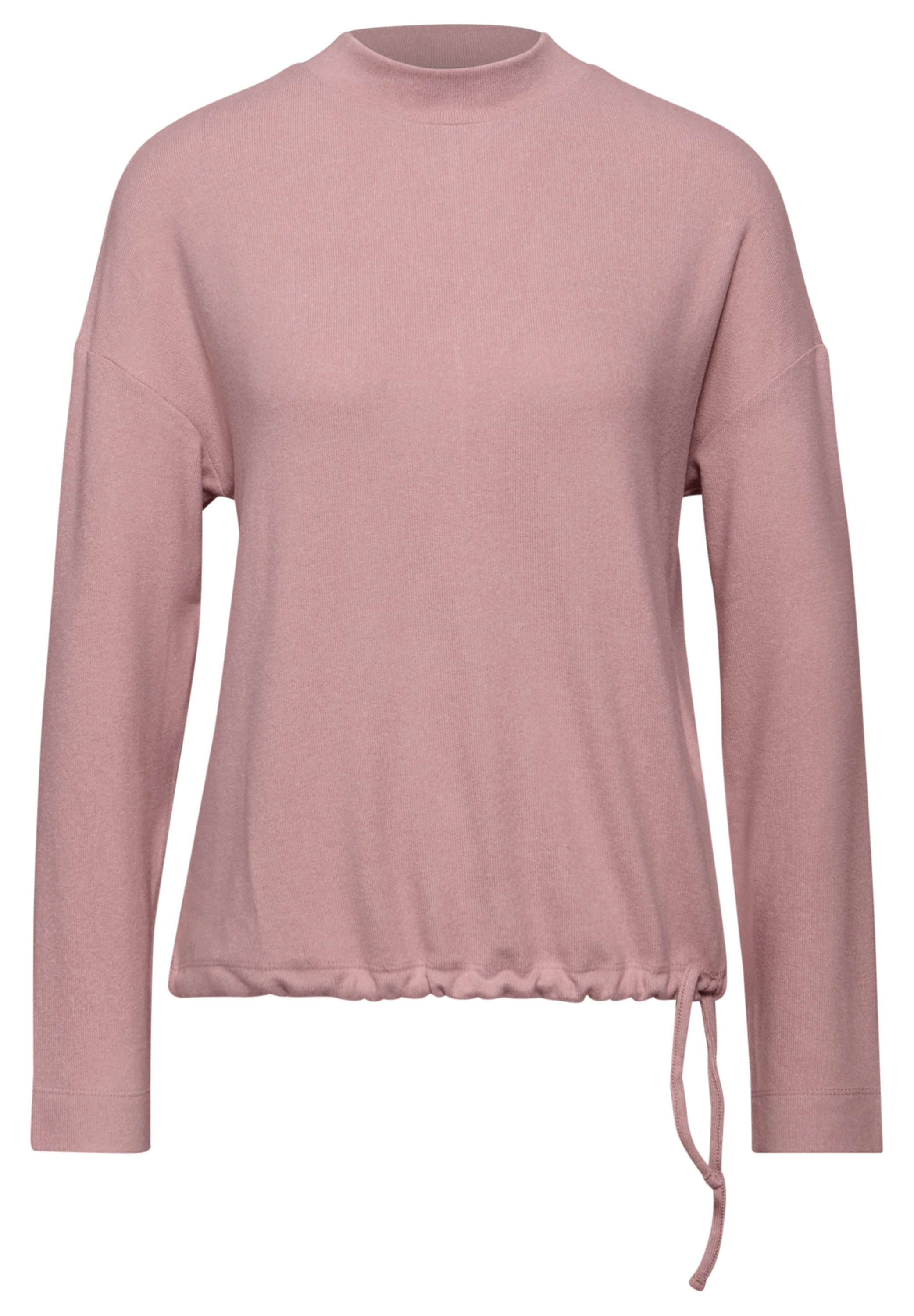 STREET ONE Langarmshirt mit Tunnelzug am Saum – Bild 5 von 5