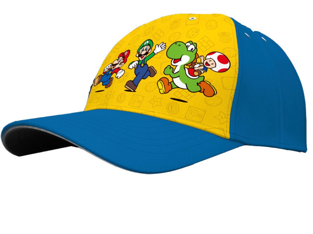 Super Mario Baseball Cap Basecap für Jungen