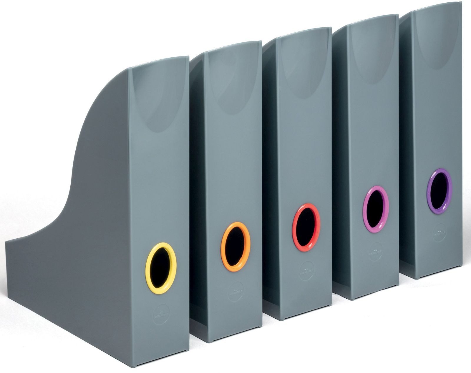 DURABLE Stehsammler Stehsammler Varicolor Set 73x306x241mm grau