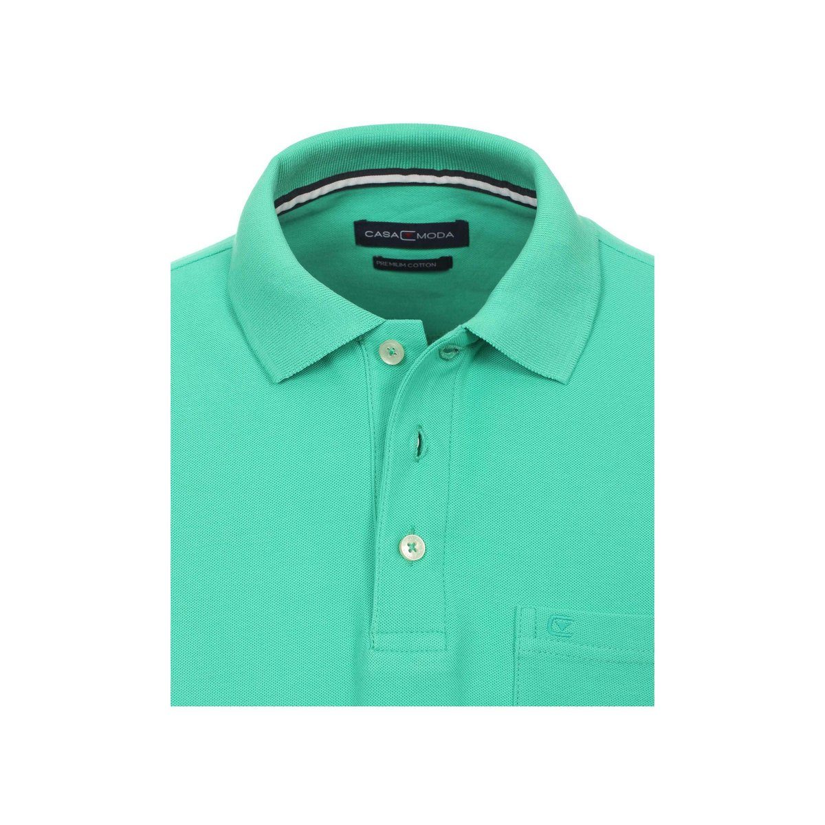 (1-tlg) grün Poloshirt regular CASAMODA
