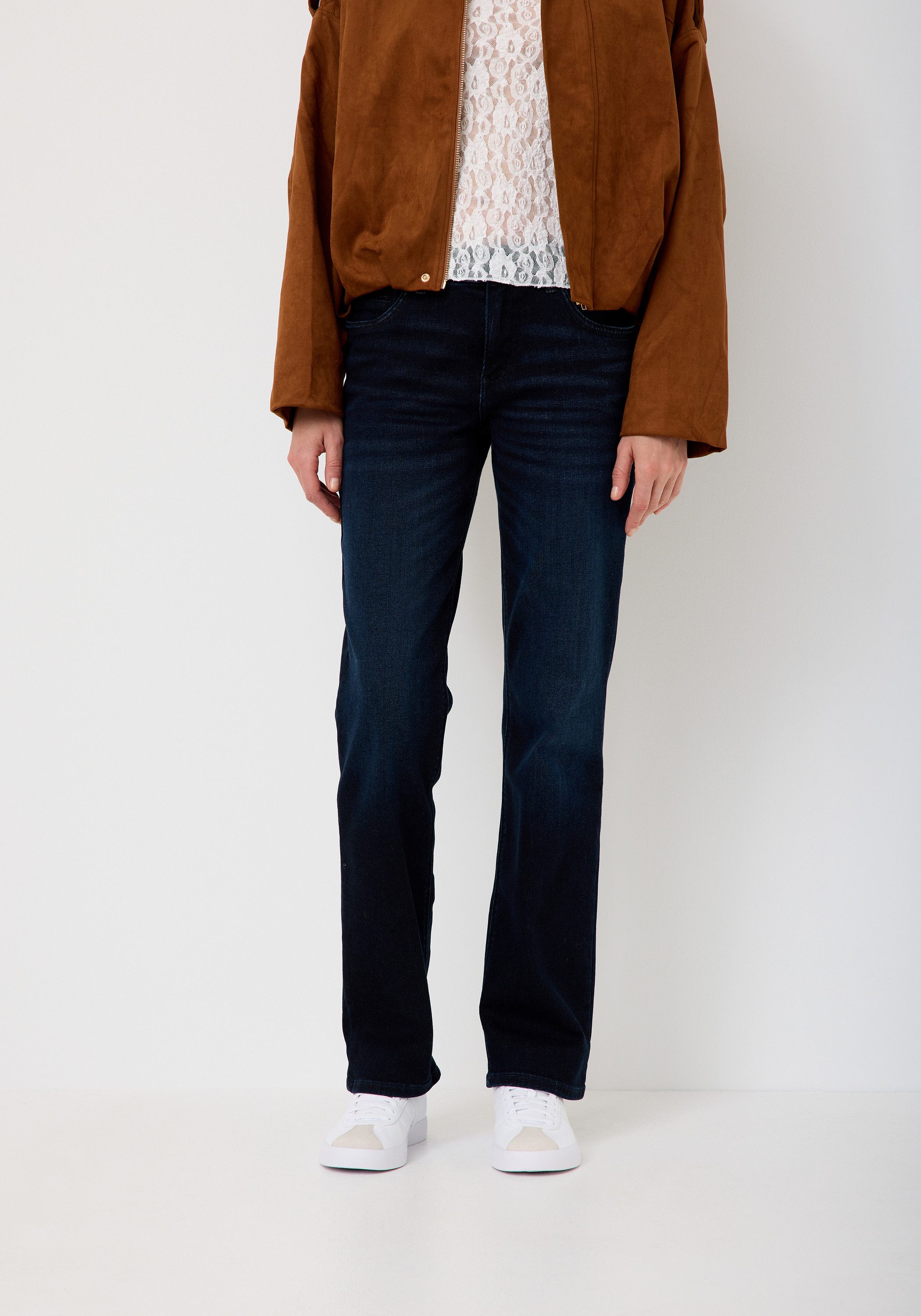 Paddock's Straight-Jeans LARA Regular Straight Jeans mit hochelastischem Bund