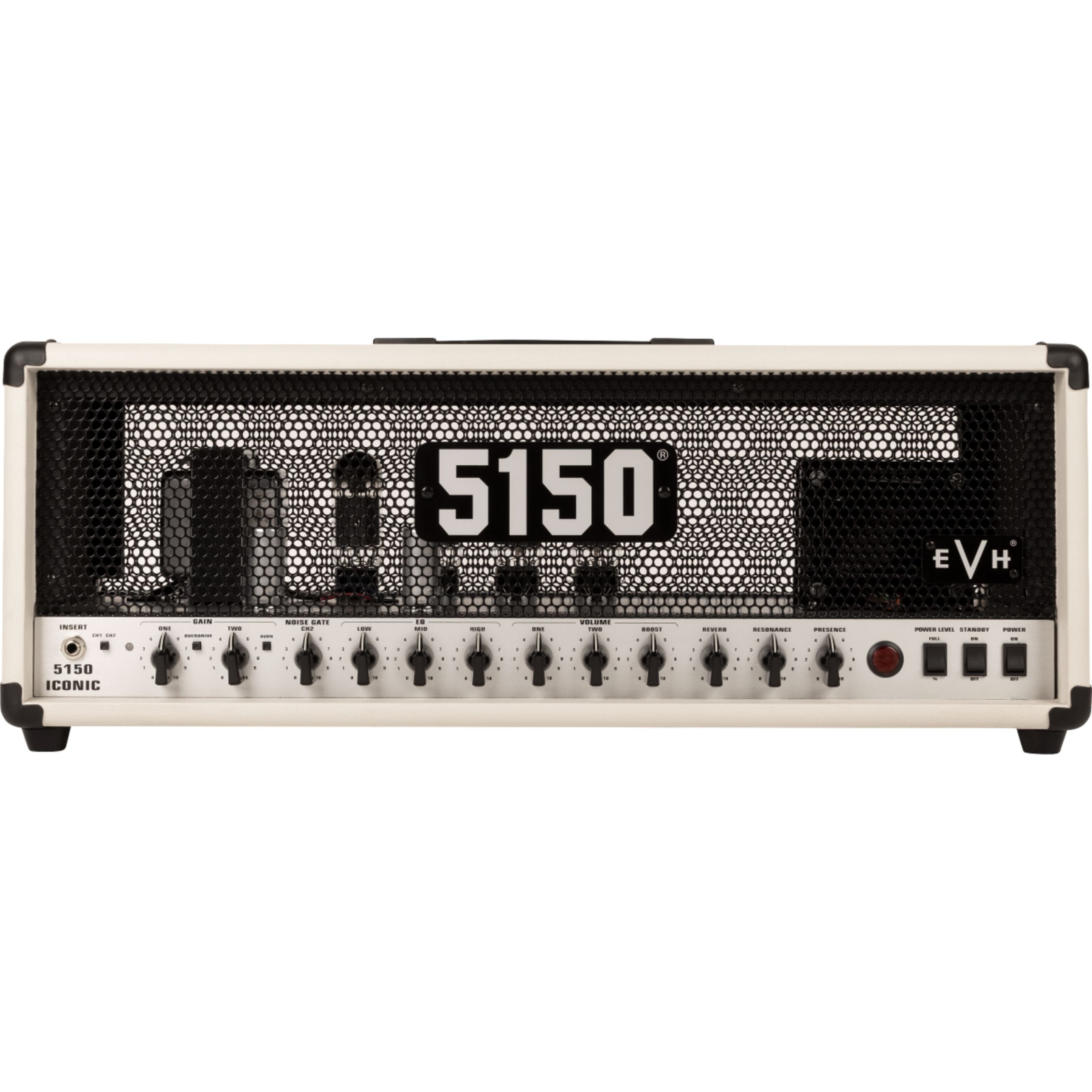 EVH Verstärker (5150 Iconic Series 80W Head Ivory - Röhren Topteil für E-Gitarre)