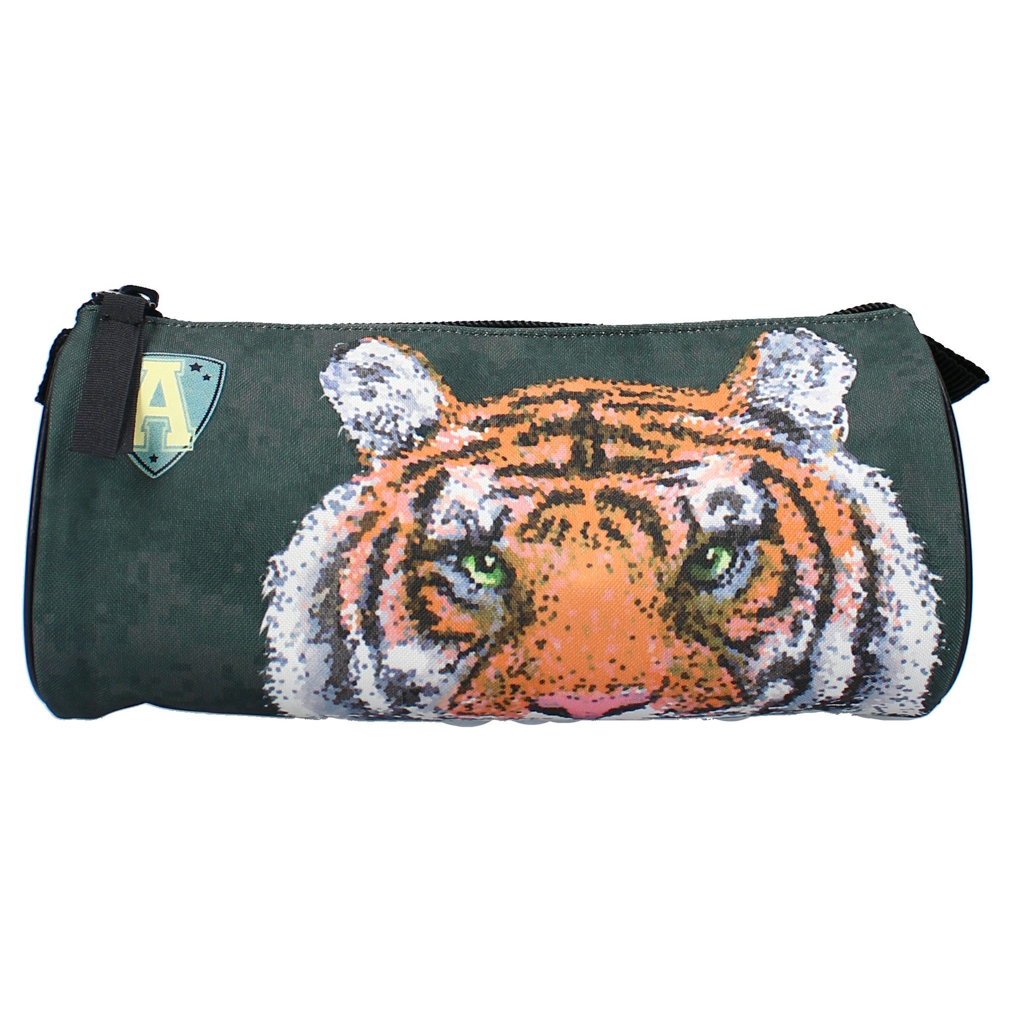 Skooter Federmäppchen Wilderness – Federmäppchen mit Tiger-Design für Kinder